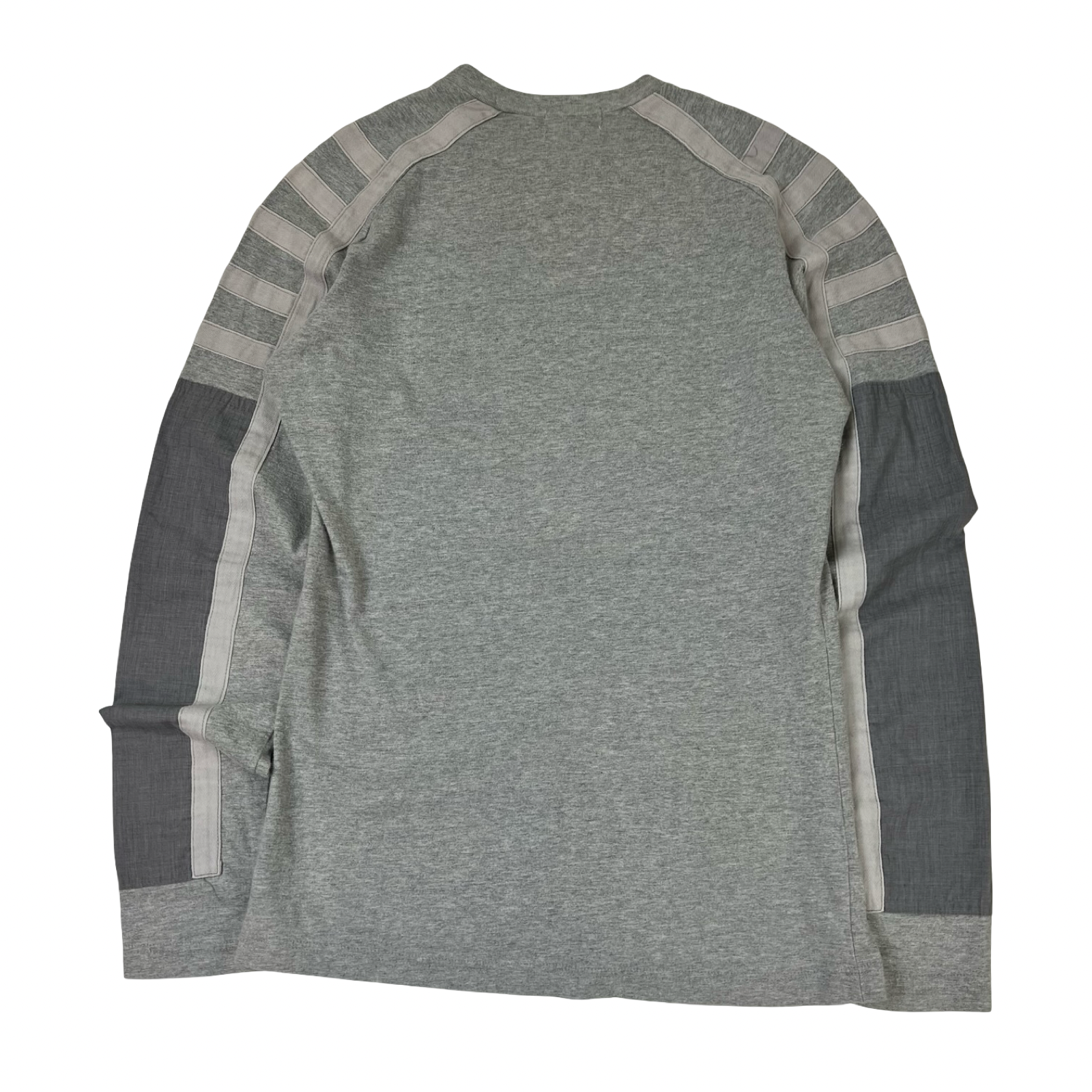 (W) Helmut Lang AW99 Astro Moto Longsleeve T-Shirt Grey
