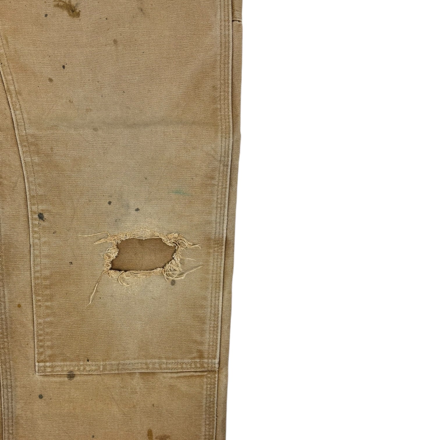 Vintage Carhartt Double Knee Distressed Pant Tan