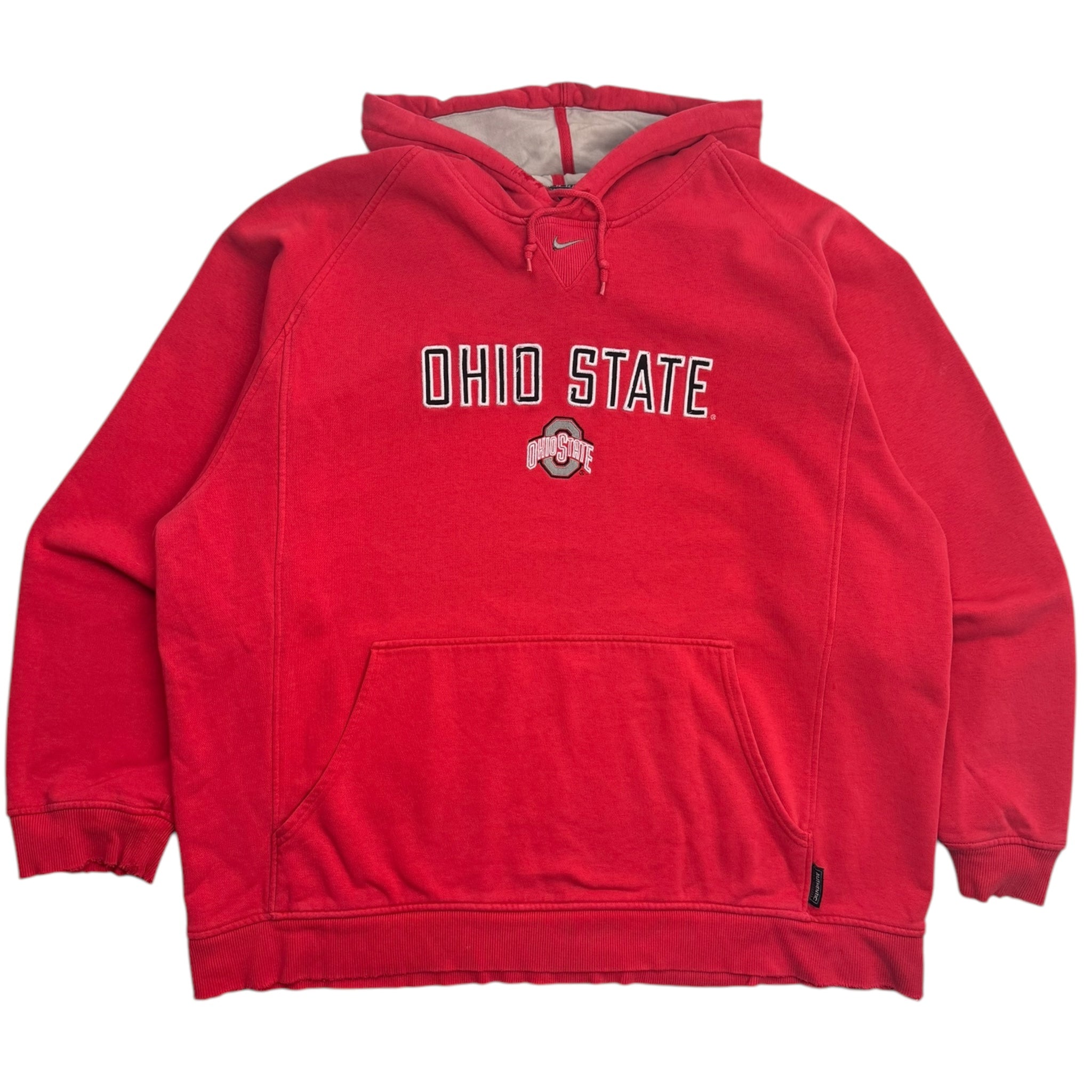 Vintage Nike Ohio State Center Logo Pullover Hoodie