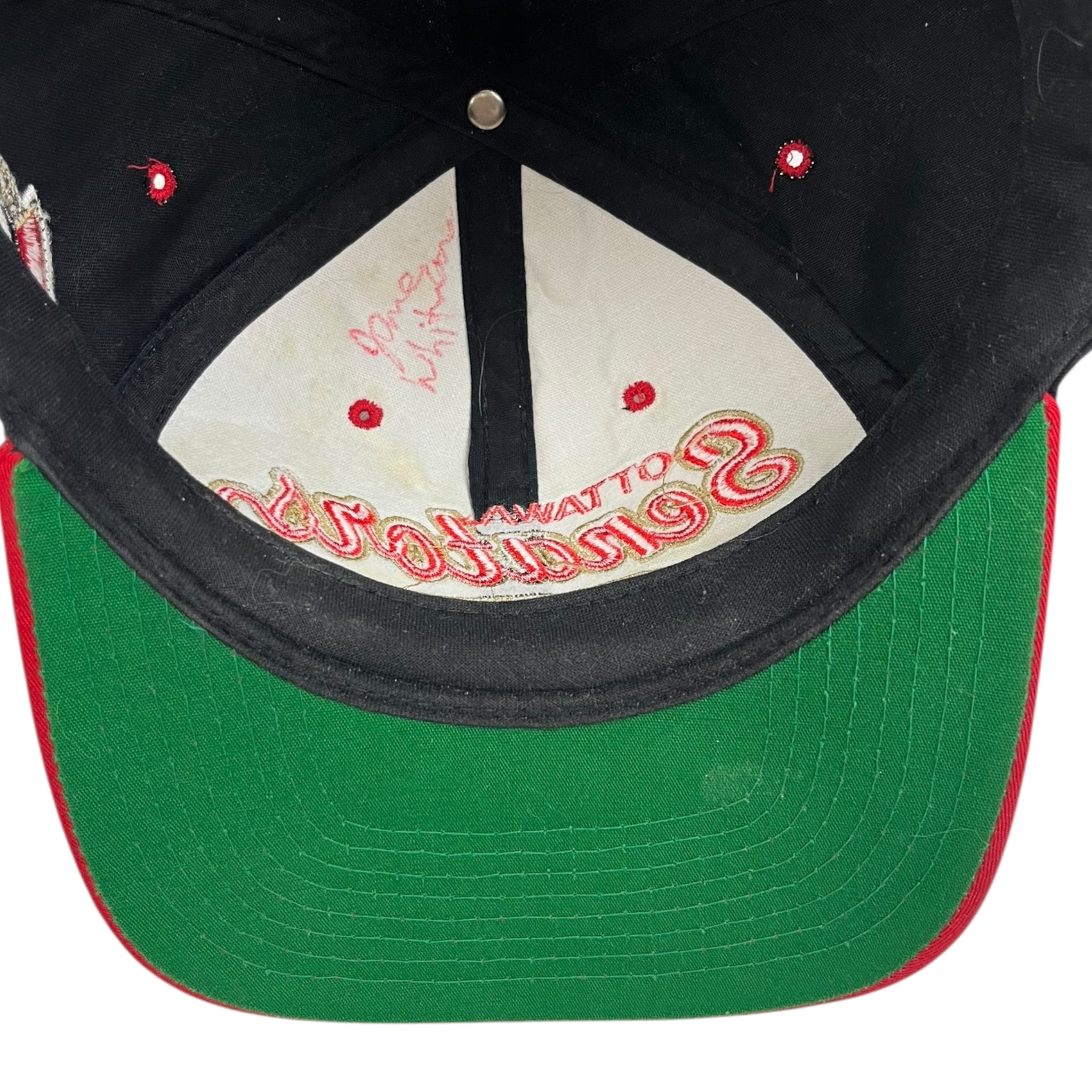 Vintage Ottawa Senators Starter Tail Sweep Hat