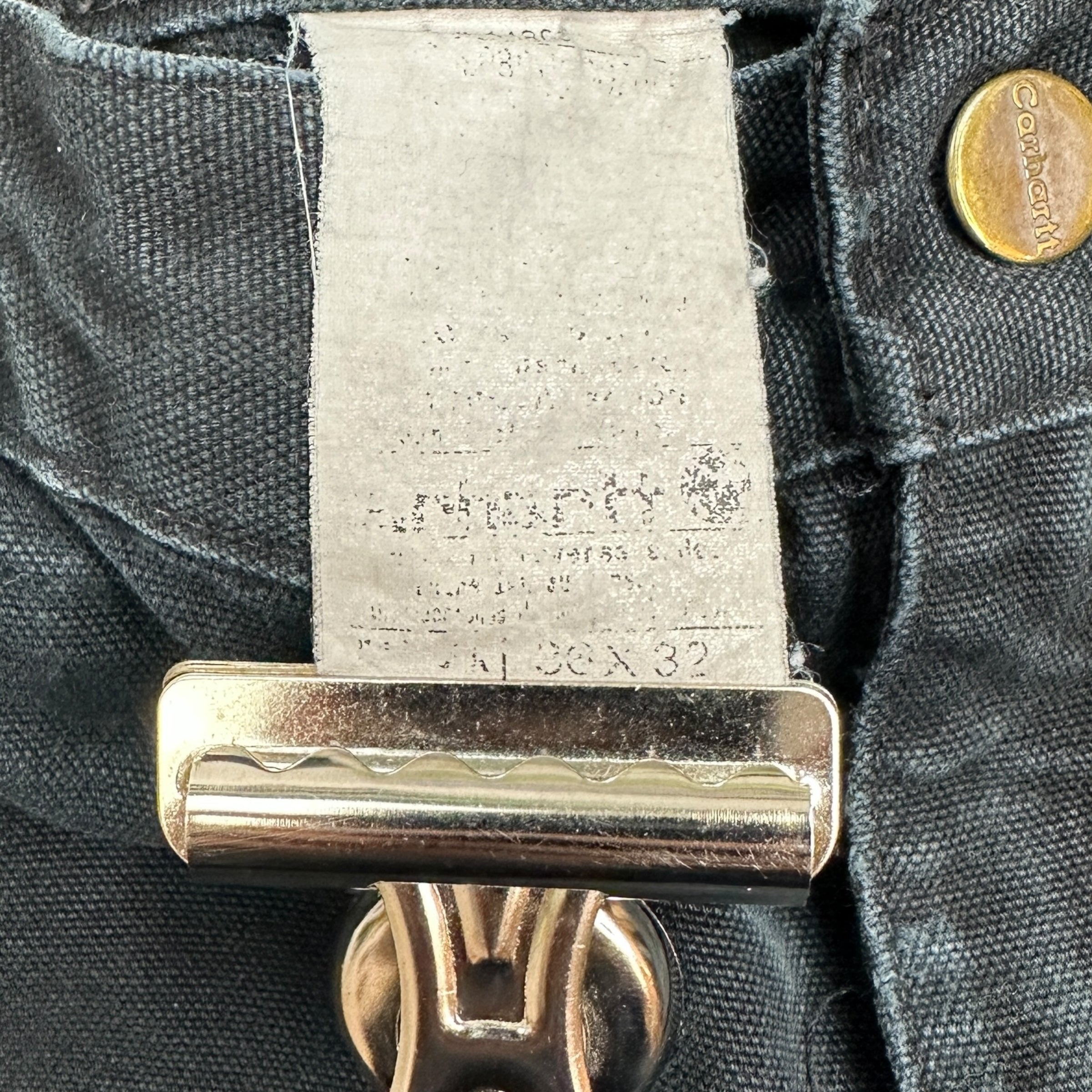 Vintage Carhartt Carpenter Pants Washed Black