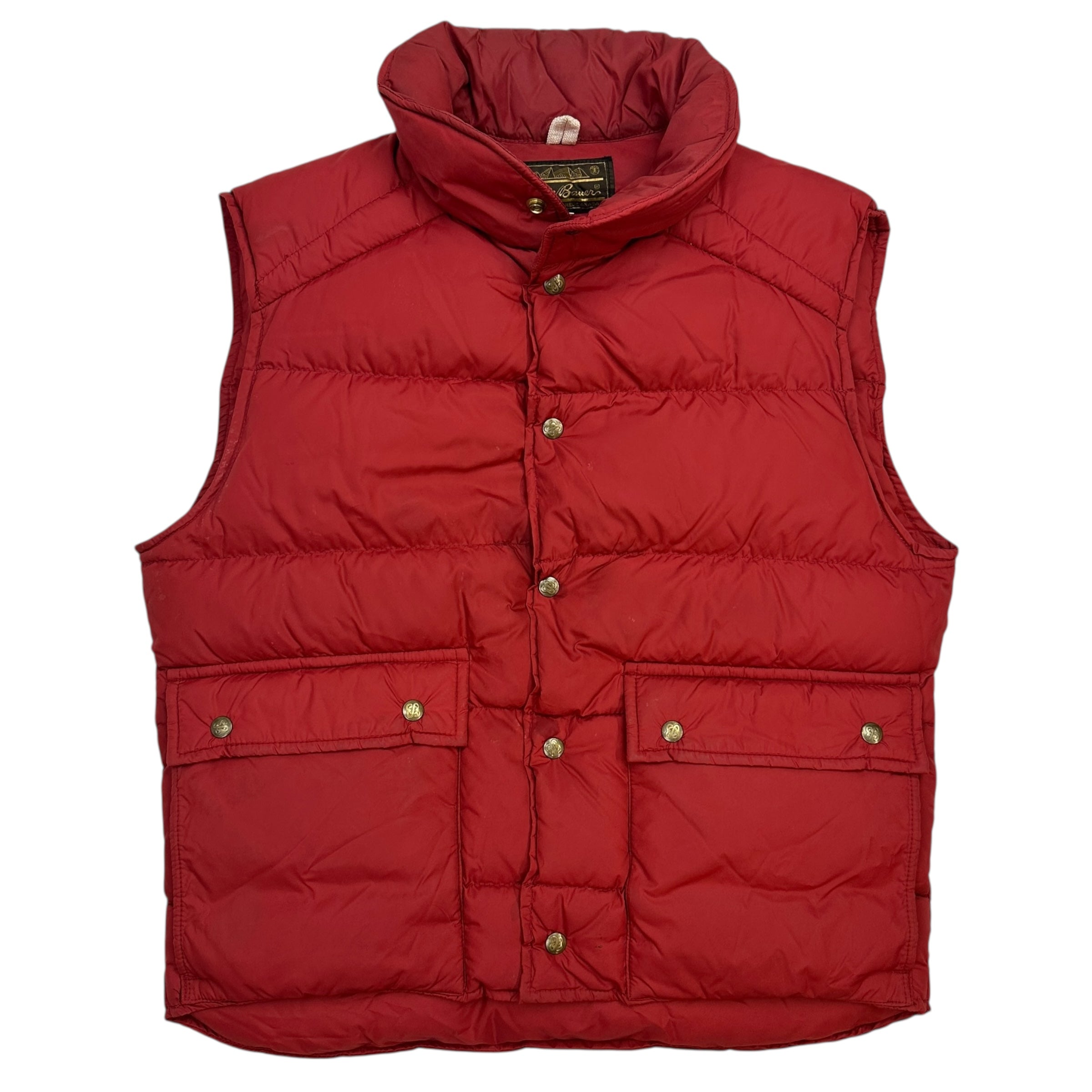 Vintage Eddie Bauer Insulated Vest Red
