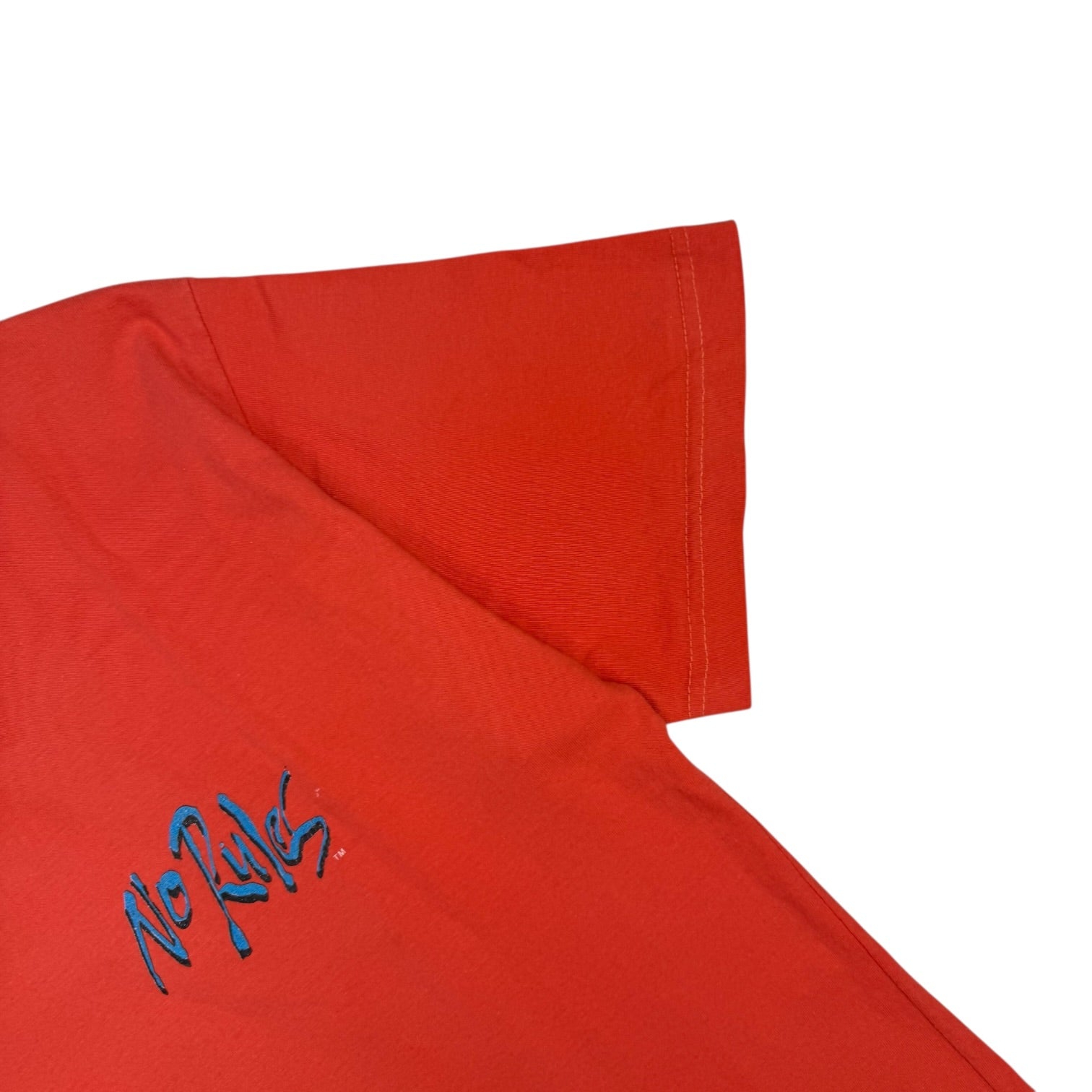 Vintage No Rules Bad Hair Day Tee Red