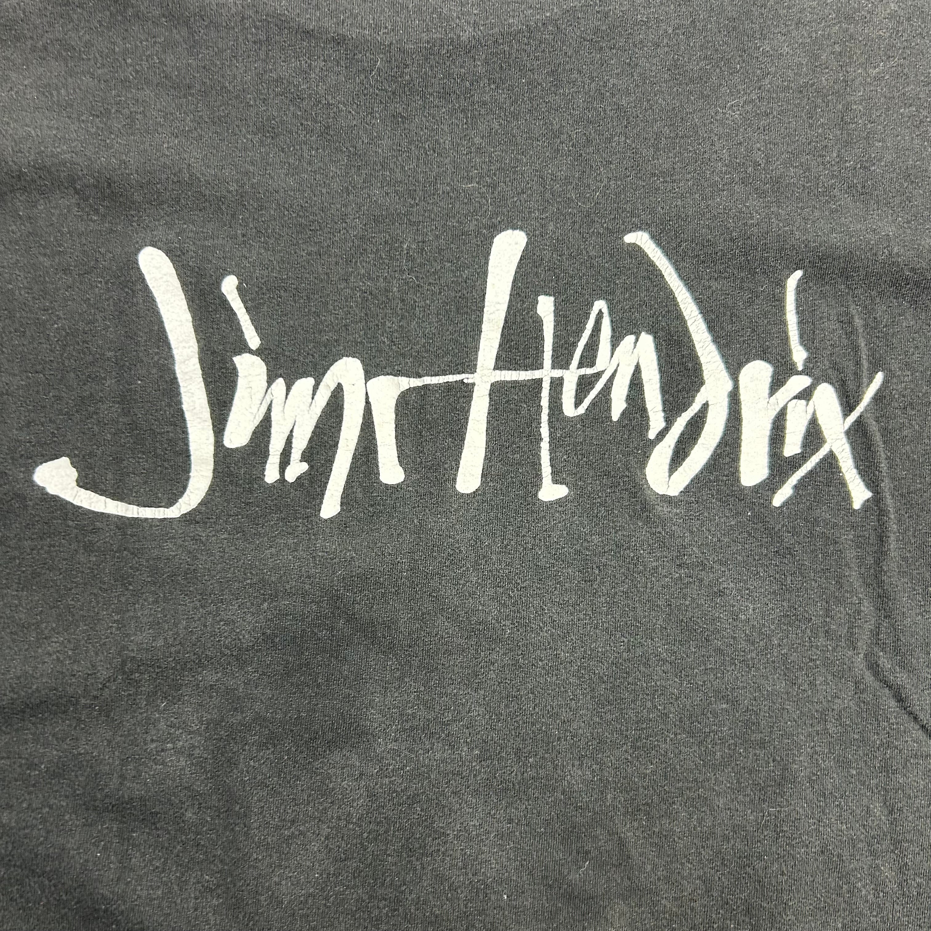1993 Jimi Hendrix Big Face Tee Black