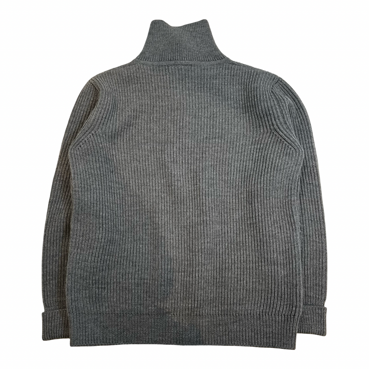 Andersen-Andersen Full-Zip Pockets Knit Cardigan Grey