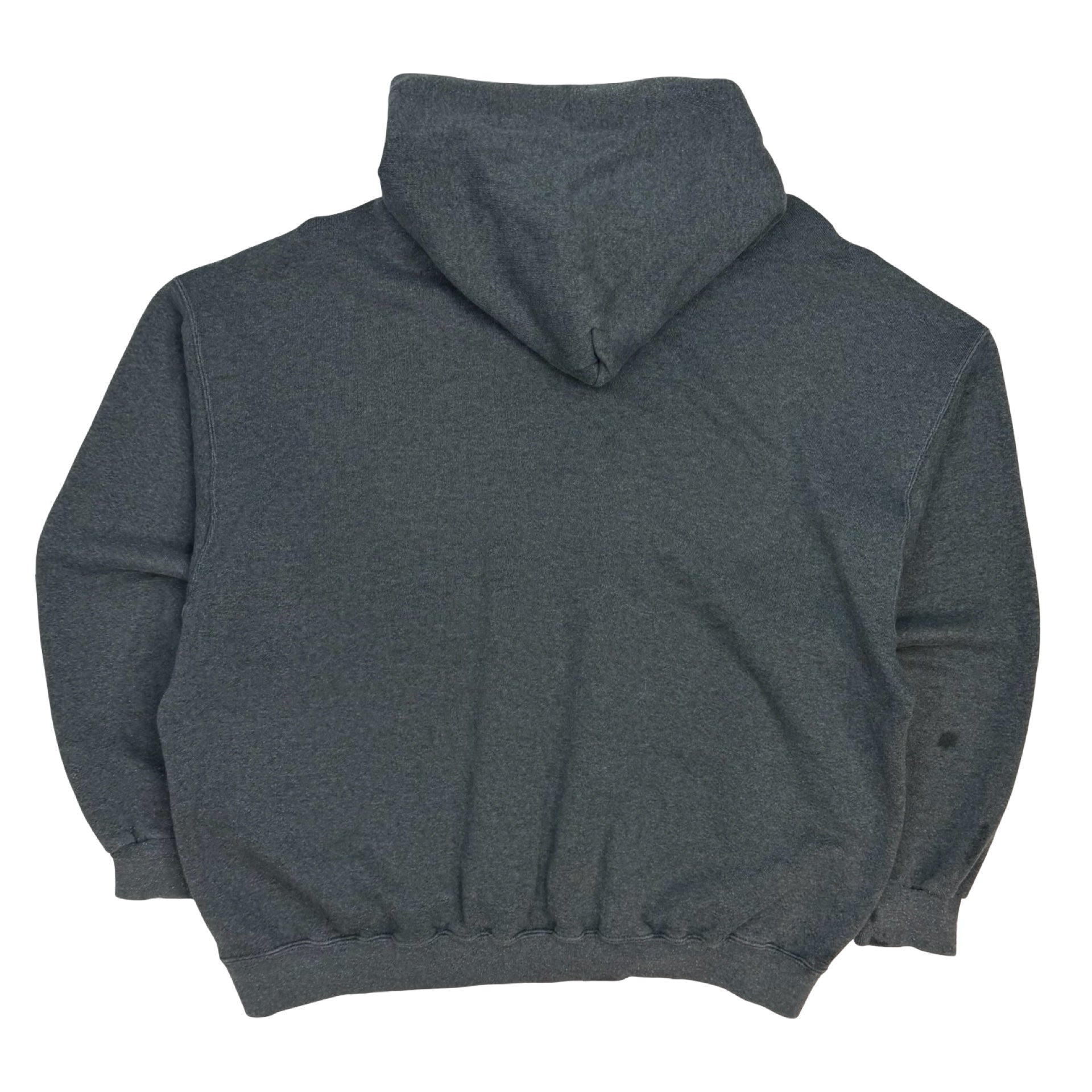 Vintage Nike Swoosh Hoodie Dark Grey