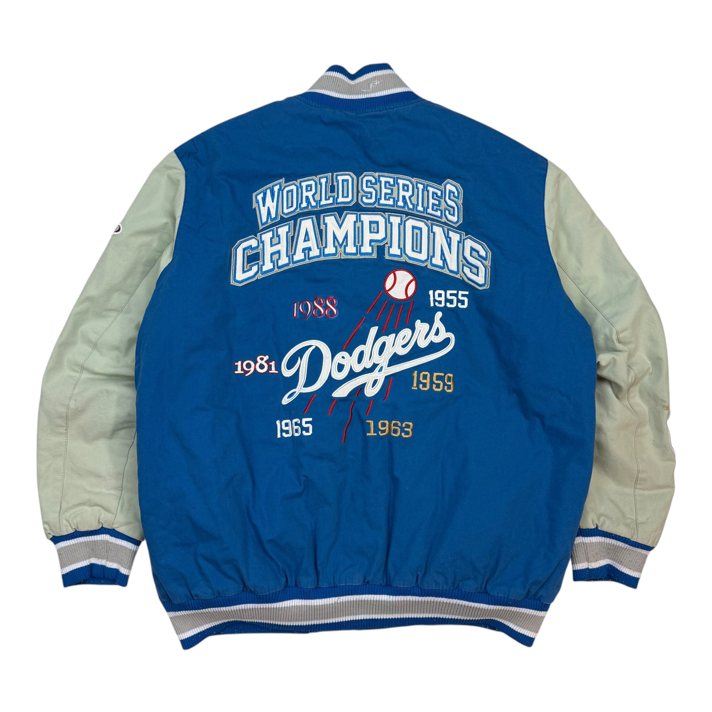 Vintage Los Angeles Dodgers World Series Champions Jacket Blue/White