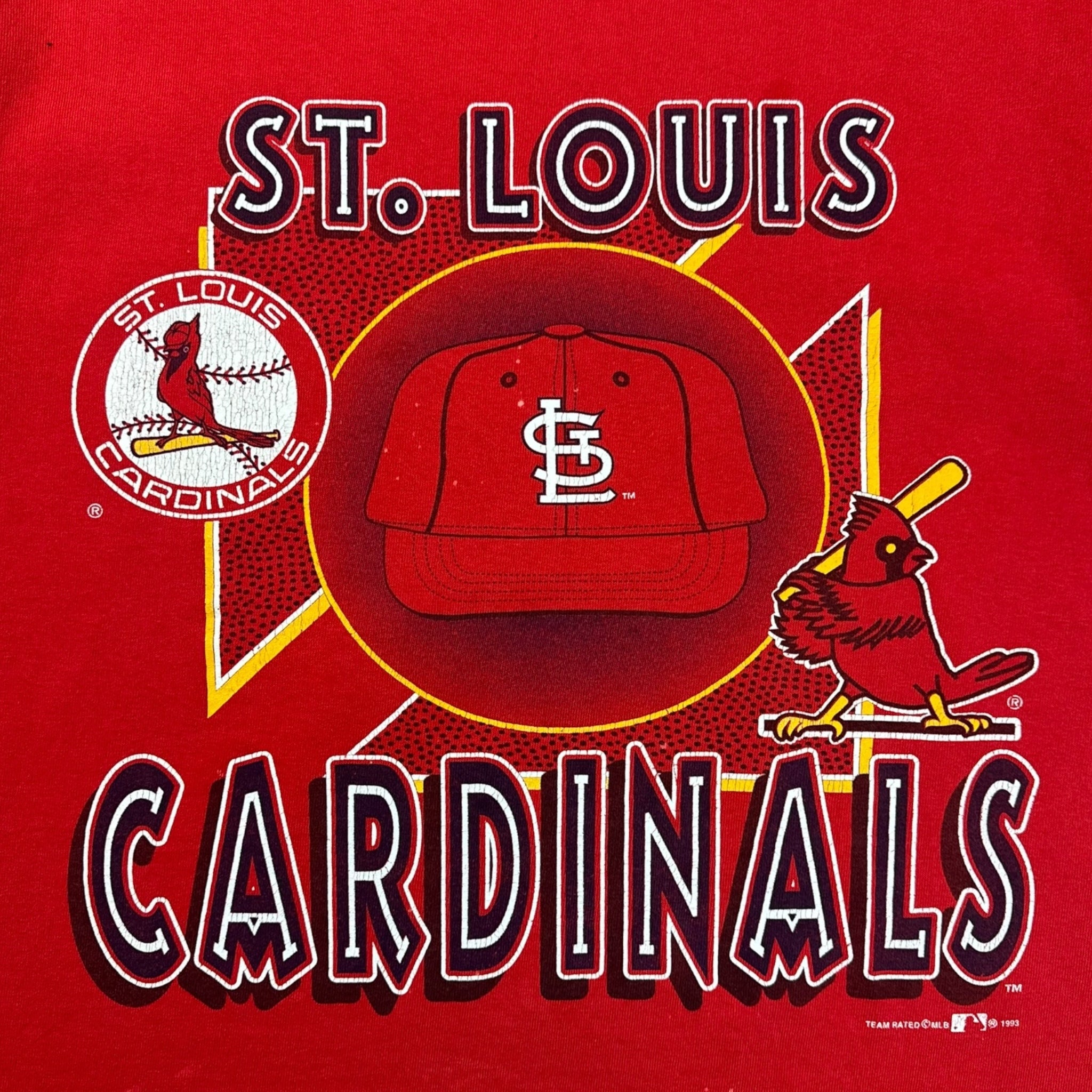 1993 St. Louis Cardinals Hat Design T-Shirt