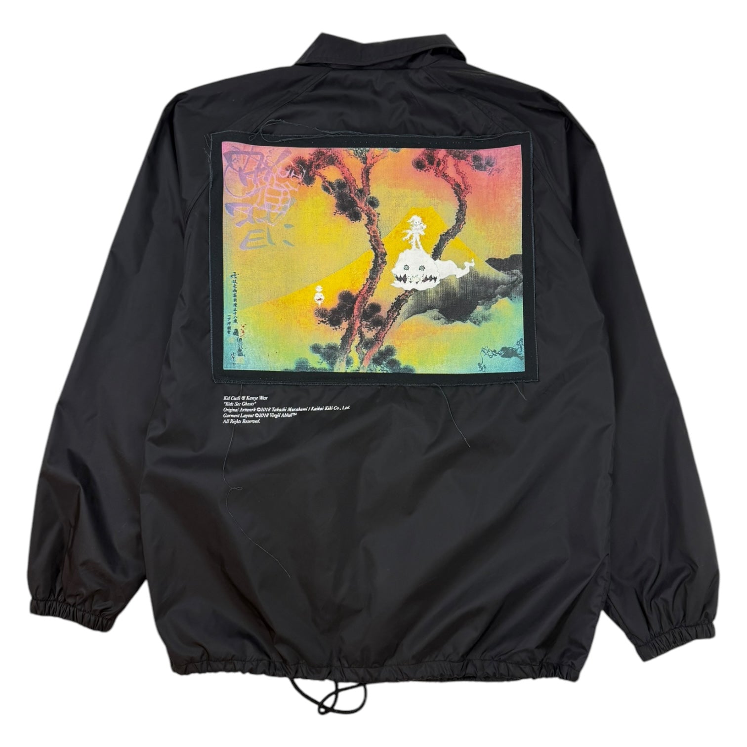 Kanye West Kids See Ghosts Coach Jacket Black