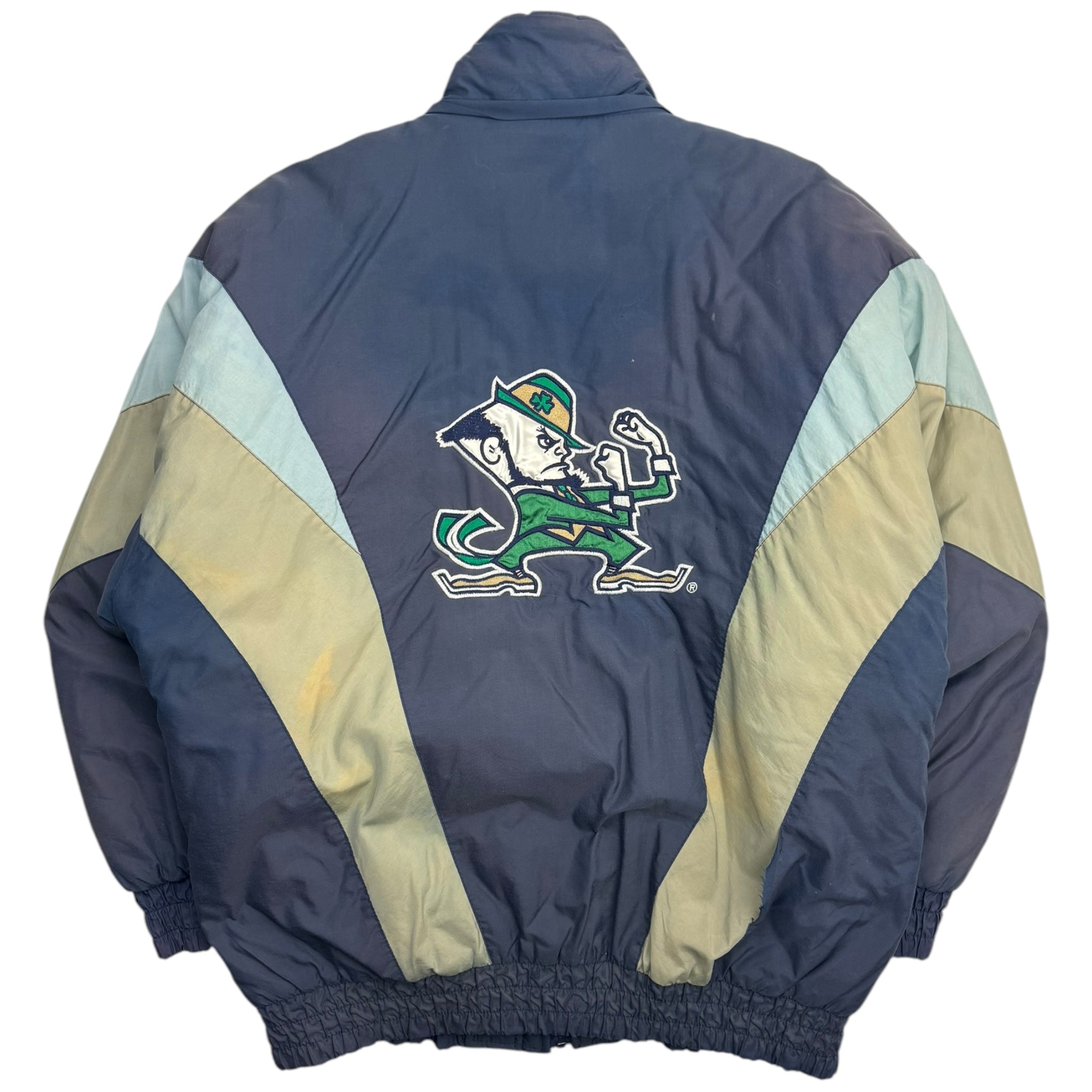 Vintage Notre Dame Fighting Irish Chalk Line Jacket