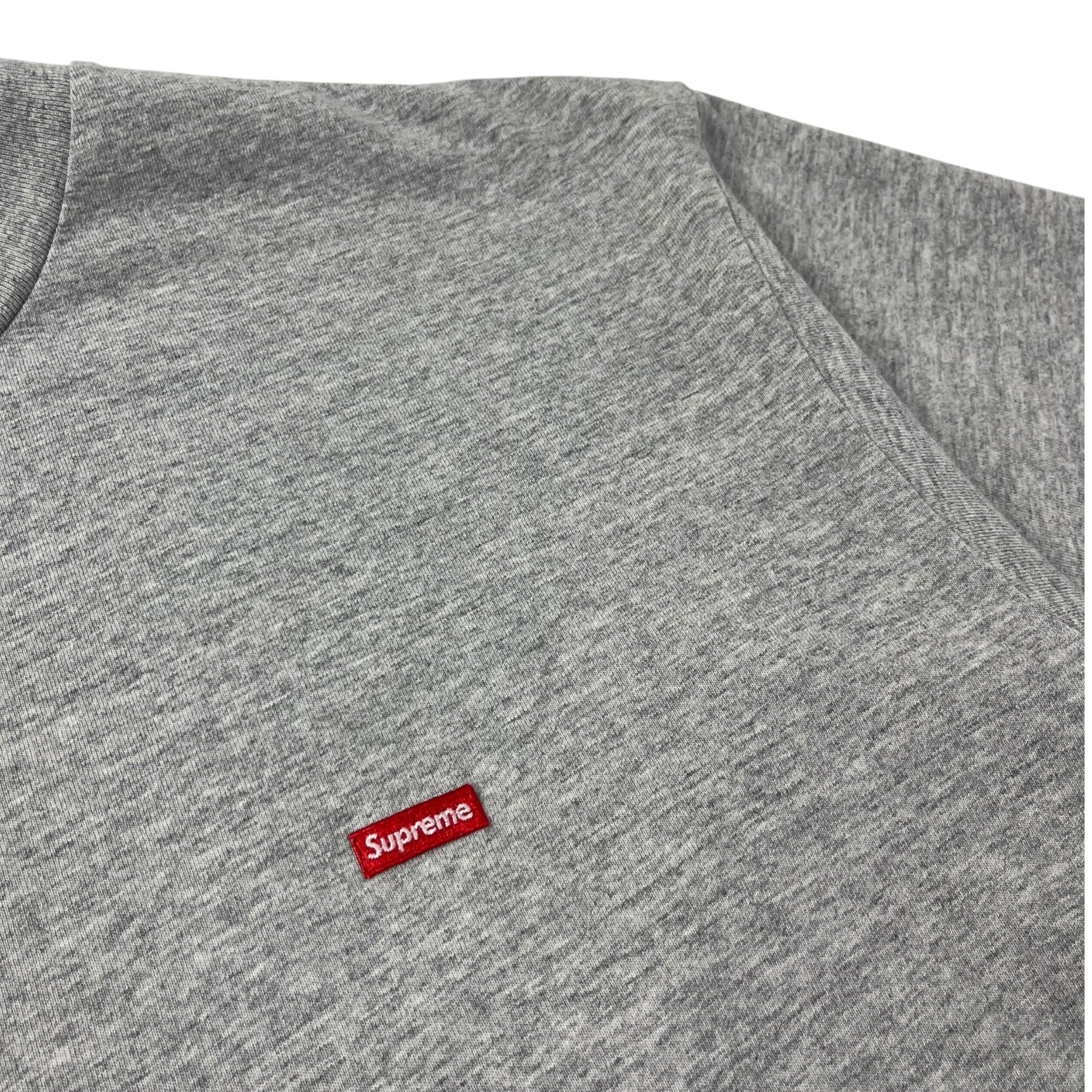 Supreme Small Box Logo T-Shirt Heather Grey
