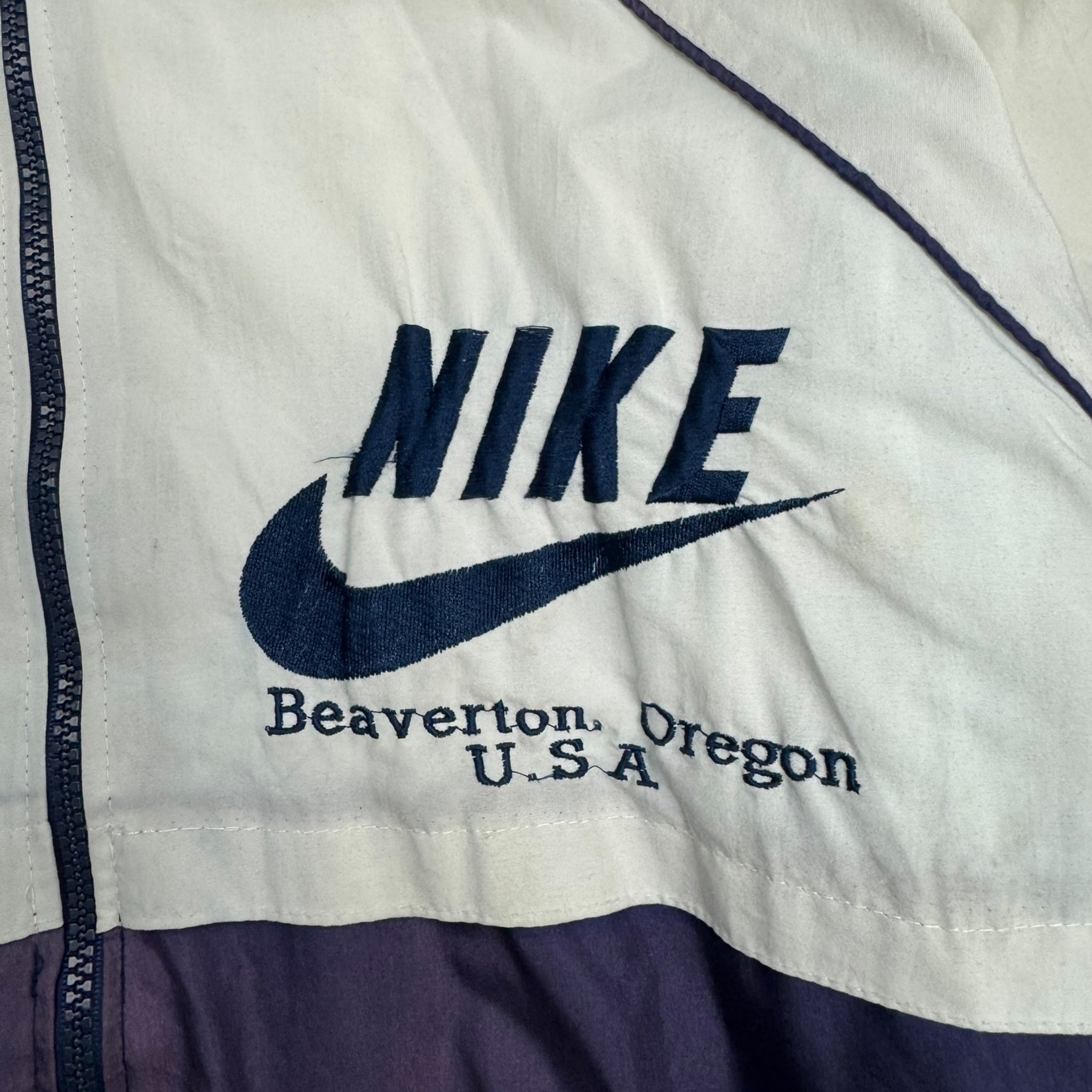 Vintage 80s Nike Beaverton Oregon Light Jacket