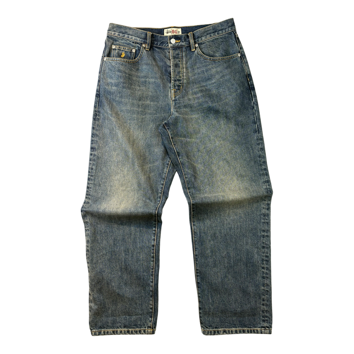 Stussy Big Ol Jeans Vintage Wash Indigo