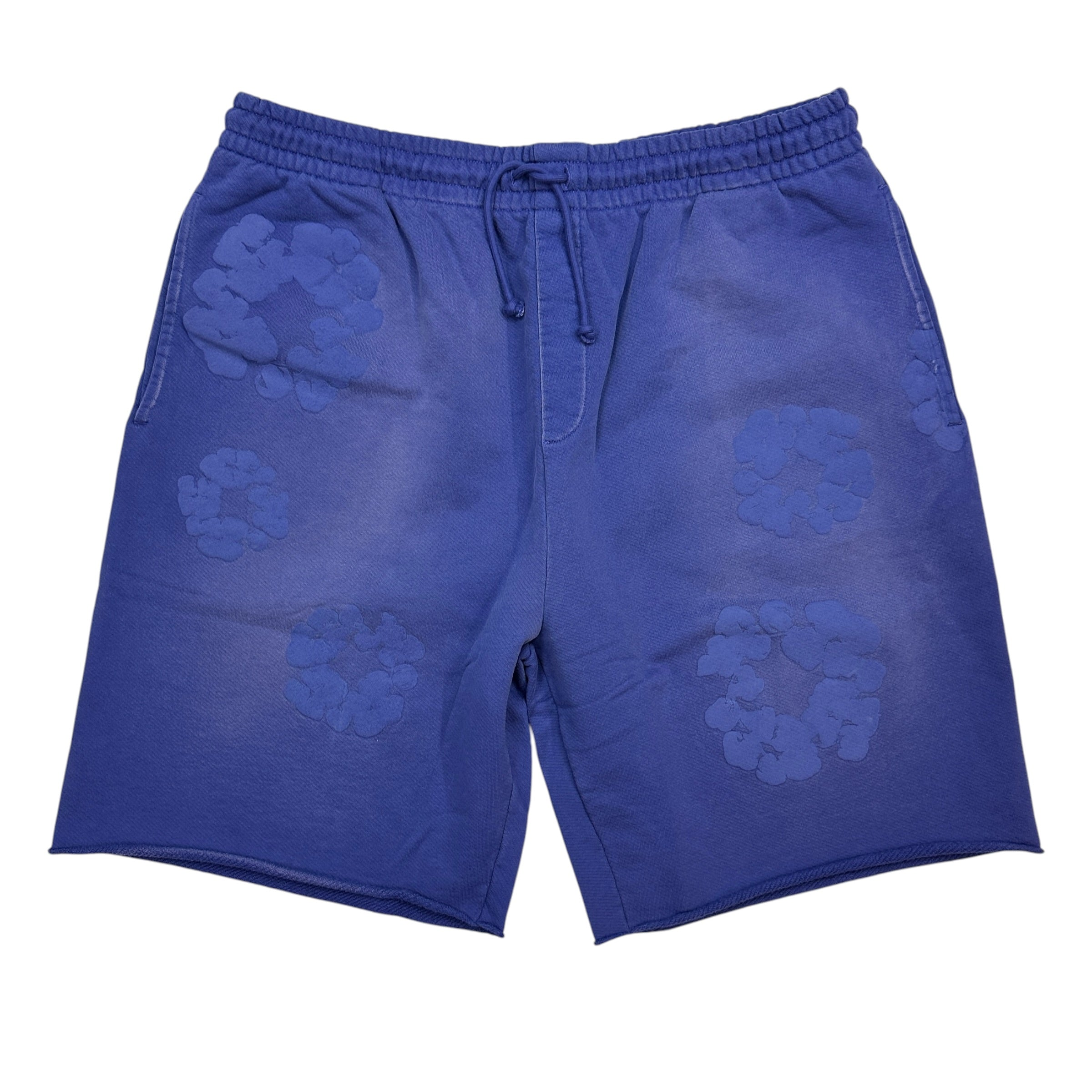Denim Tears Mono Wreath Sweatshorts Navy