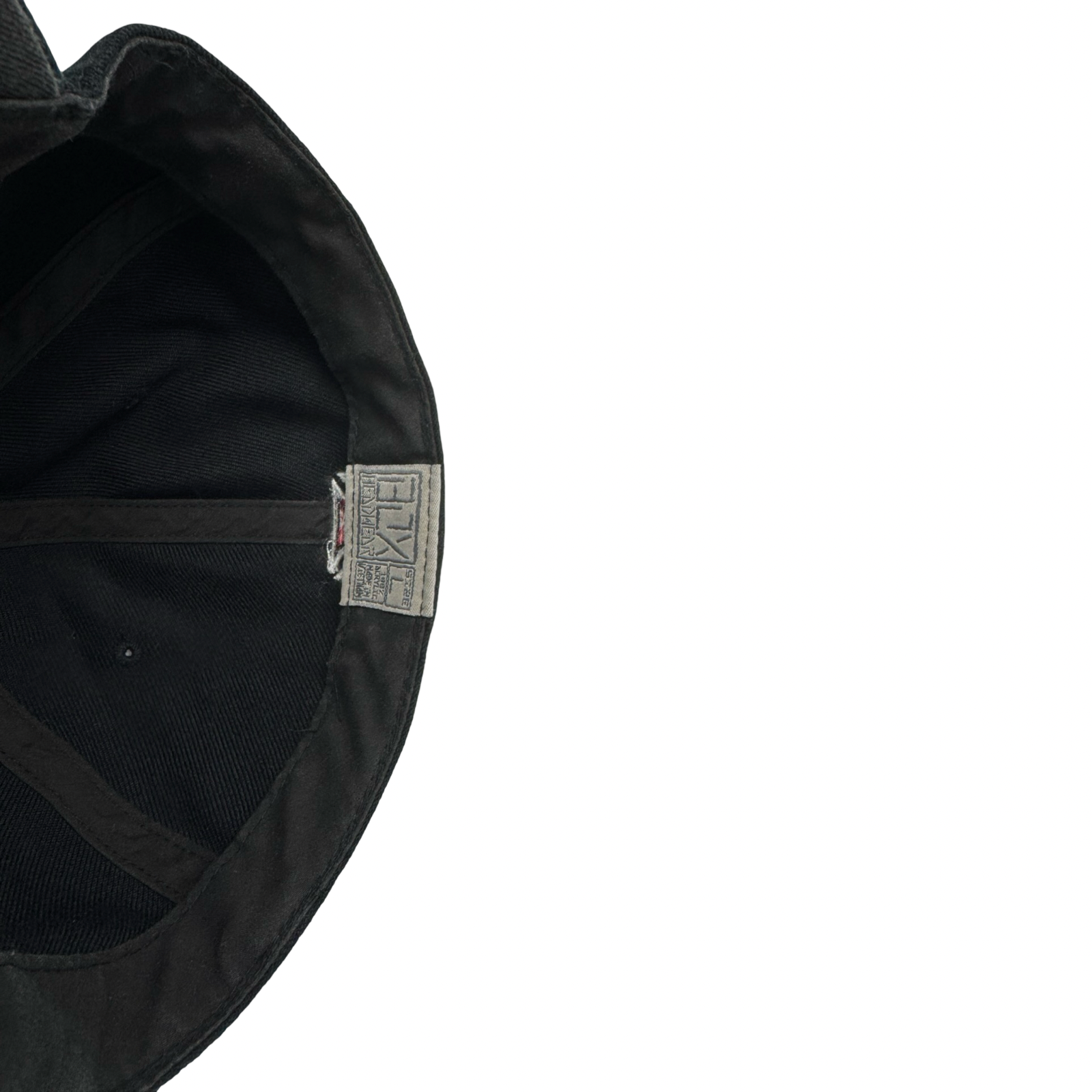 Vintage Choppers Iron Cross Fitted Hat Black