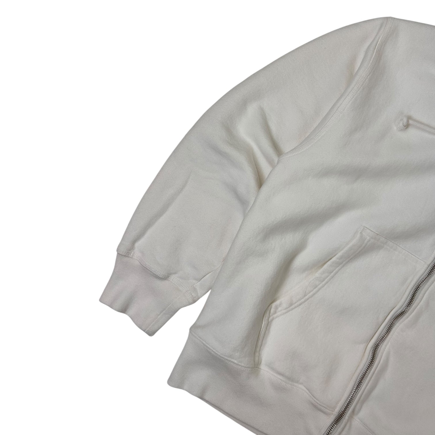 Stussy Dice Zip Up Hoodie White