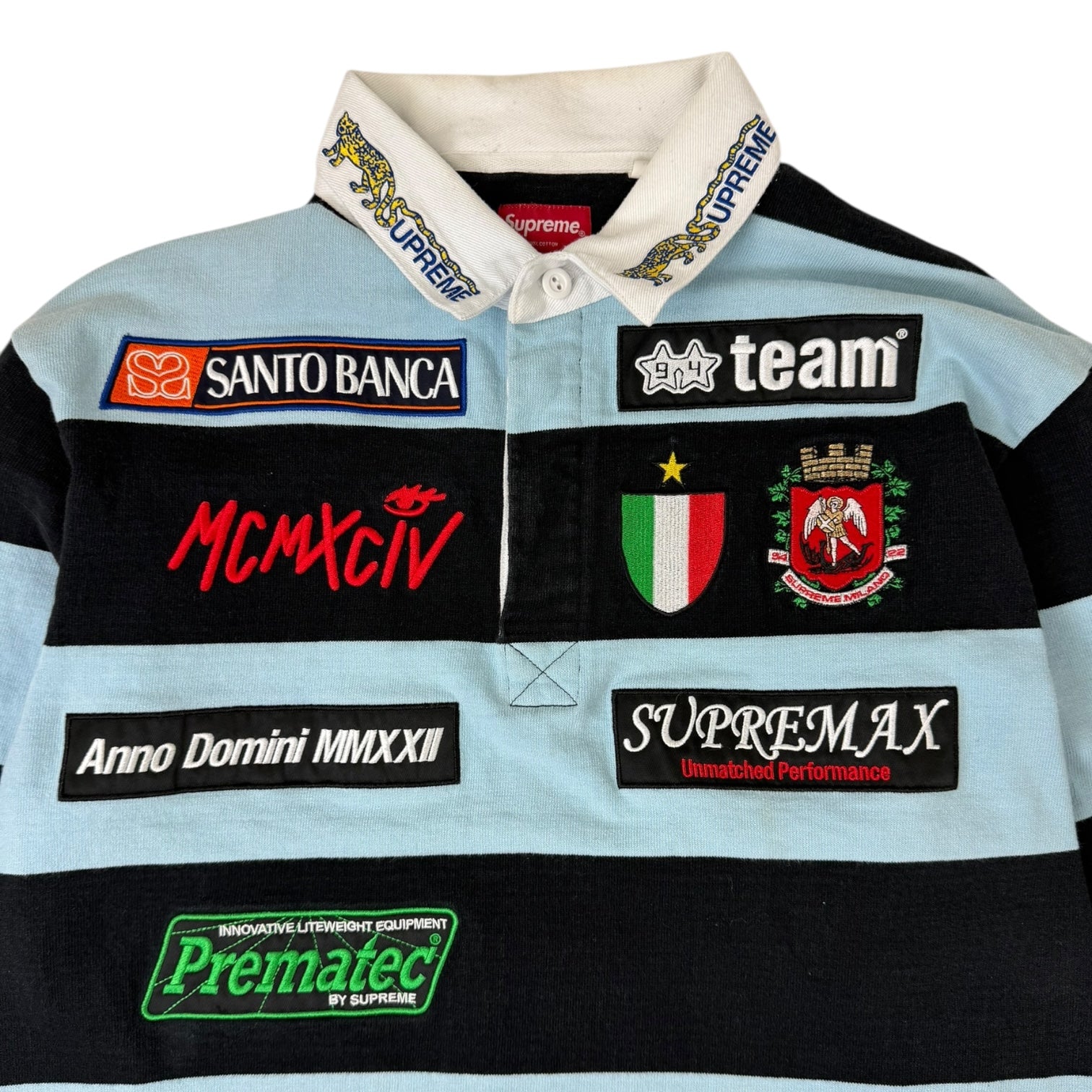 Supreme Stripe Rugby Polo SS22