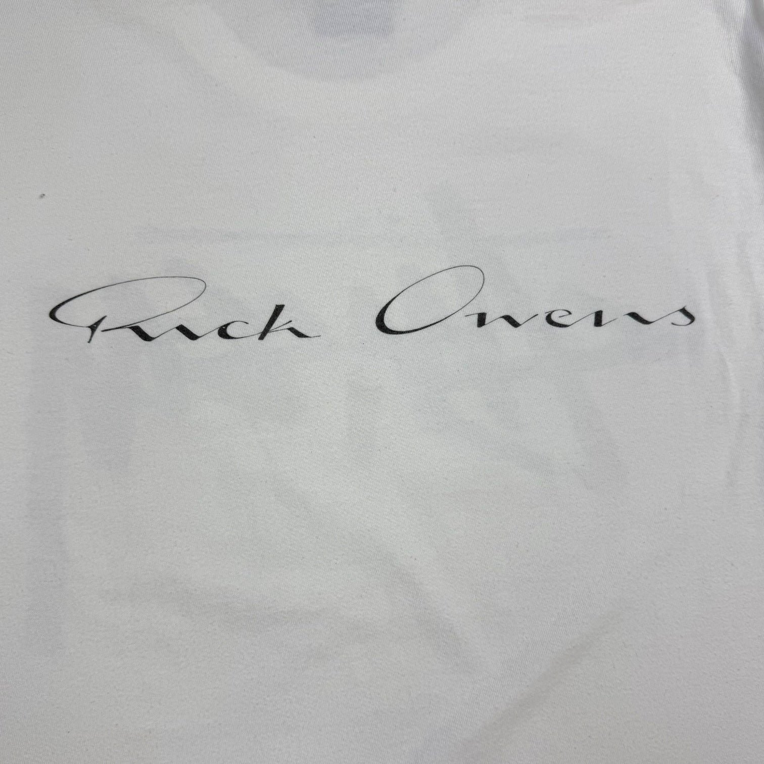 Stussy x Rick Owens World Tour Tee White