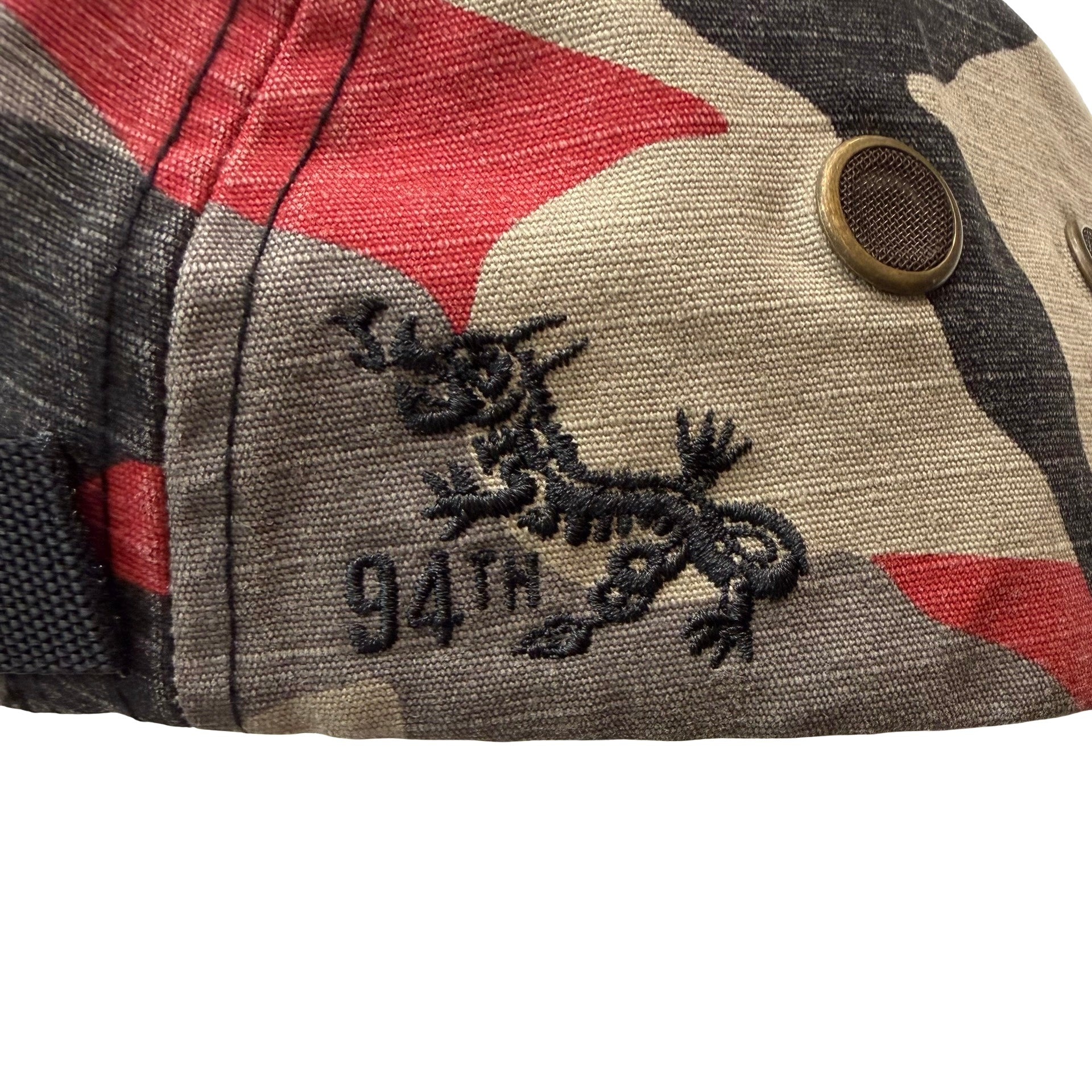 Supreme Military Camp Cap Red Camo