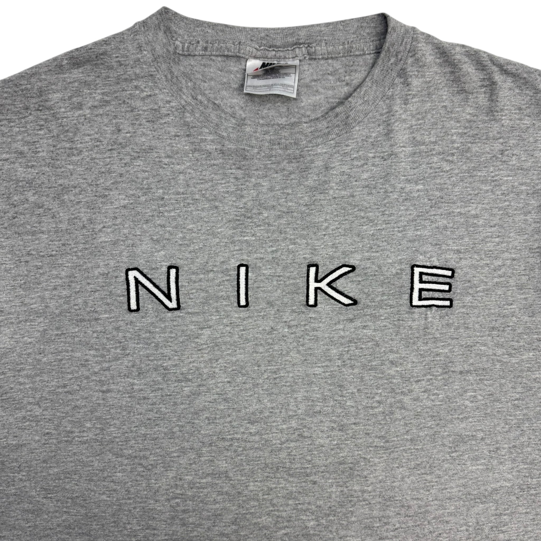 Vintage Y2K Nike Embroidered Spellout T-Shirt