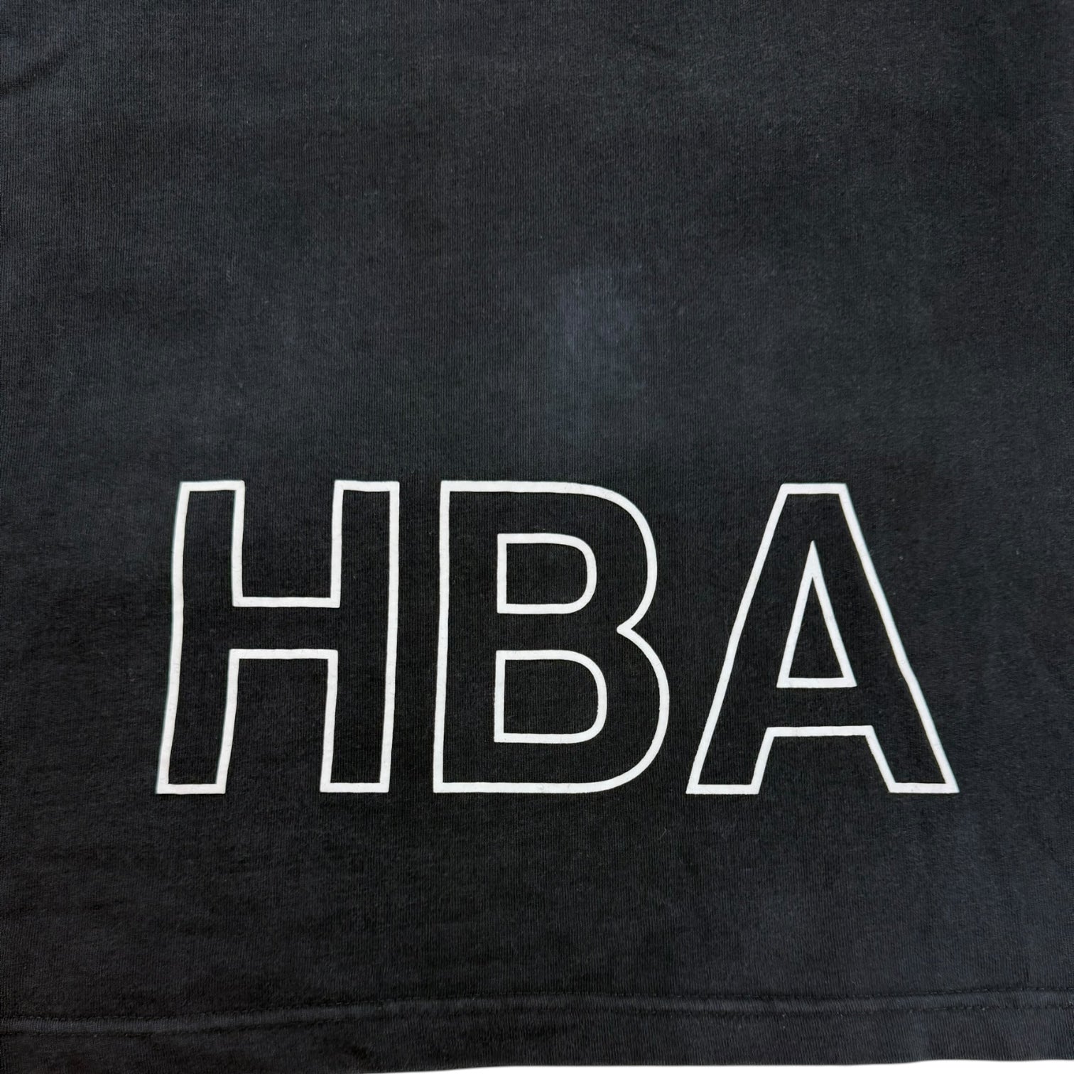 Hood By Air Layered Logo Long Sleeve Shirt Black