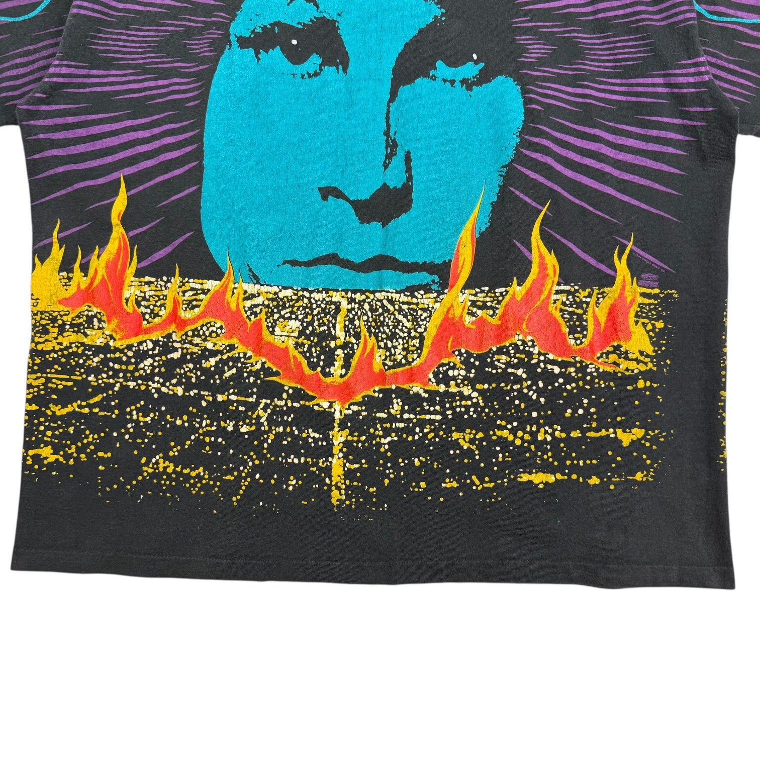 1990s The Doors Jim Morrison AOP Tee Black/Multicolour