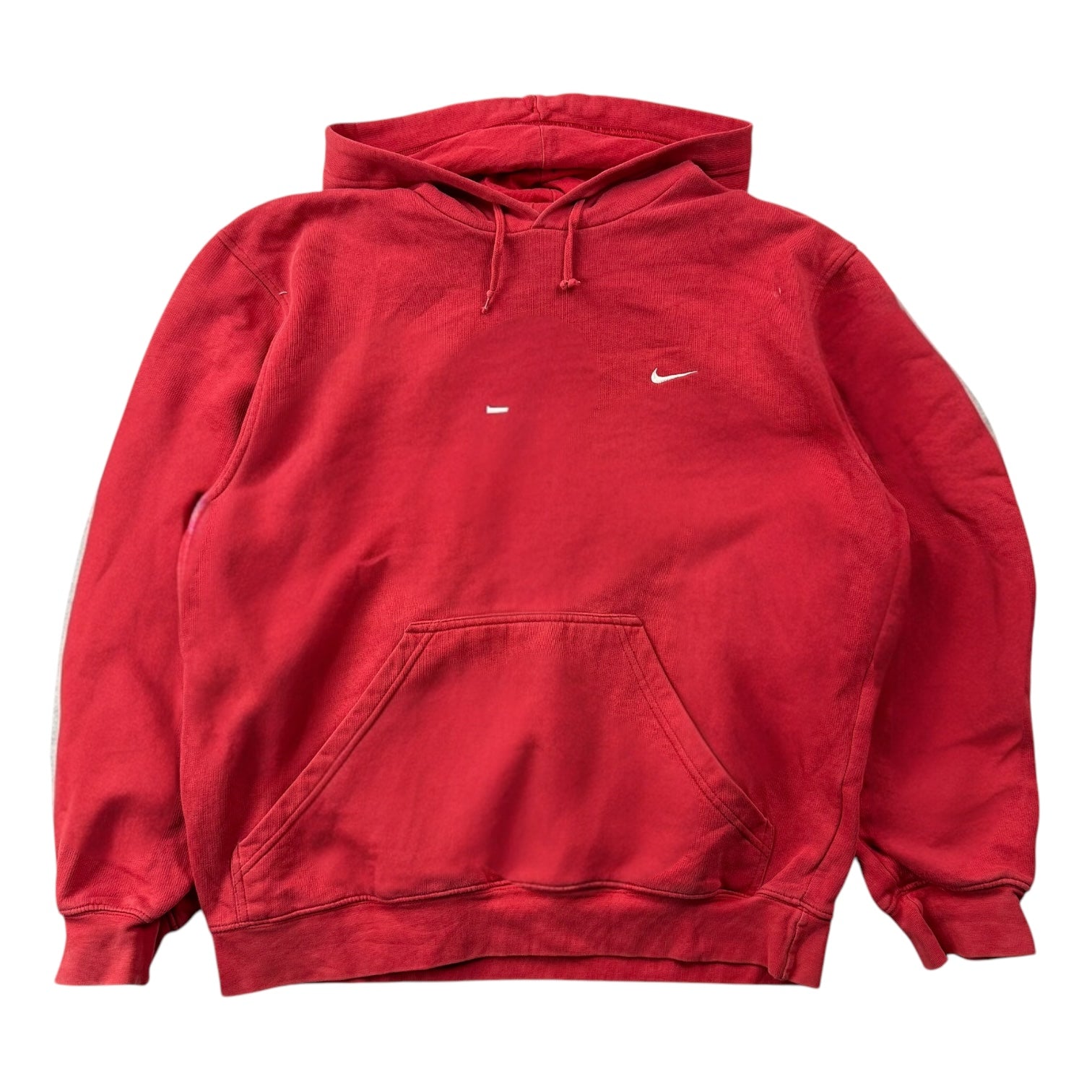 Vintage Nike Mini Swoosh Hoodie Red