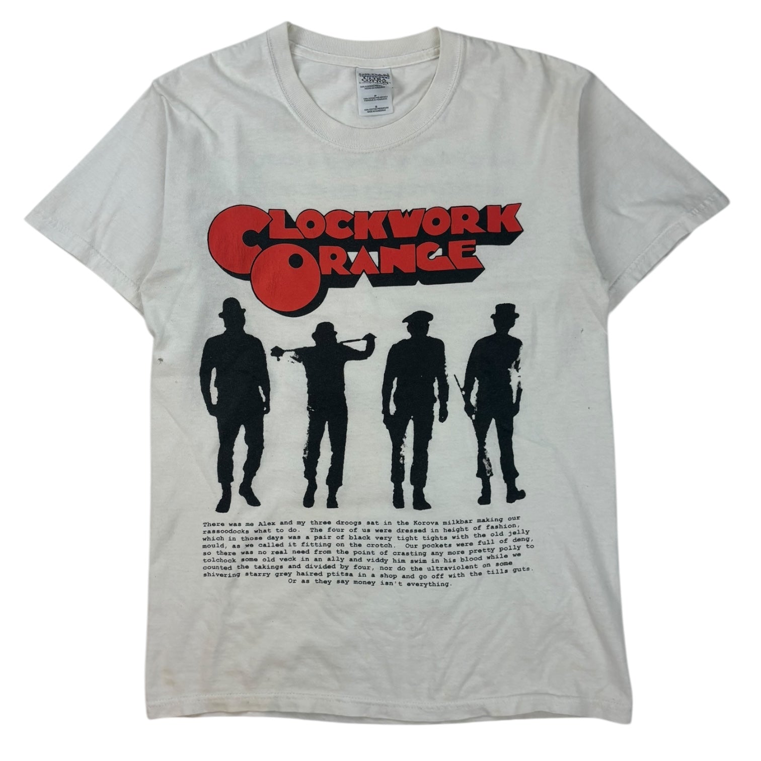 Vintage Clockwork Orange Promo T-Shirt White