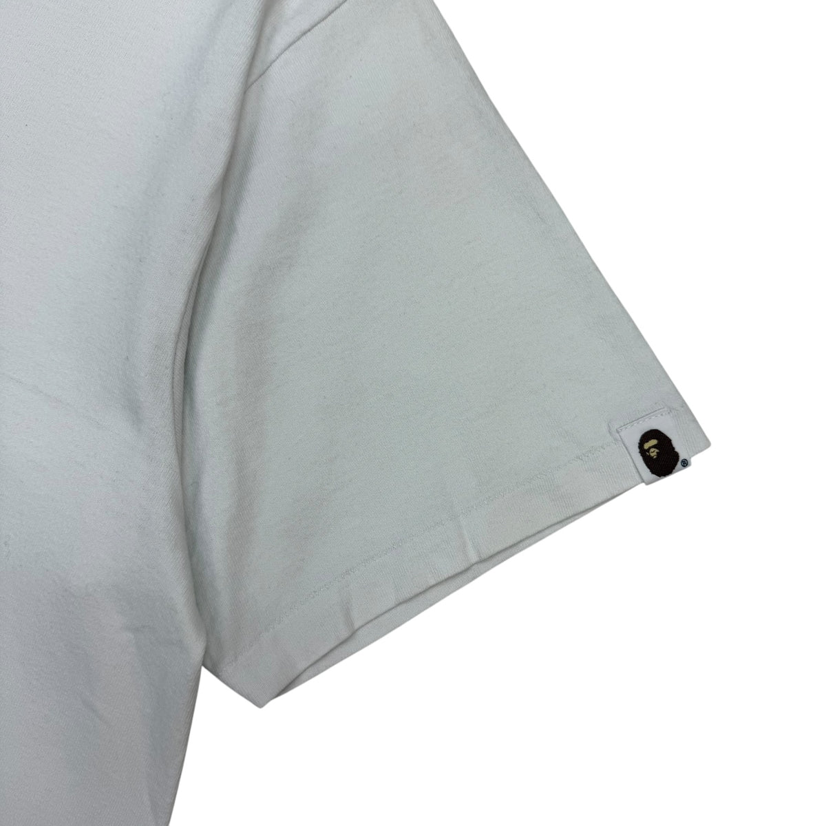 A Bathing Ape Bape College Tee White