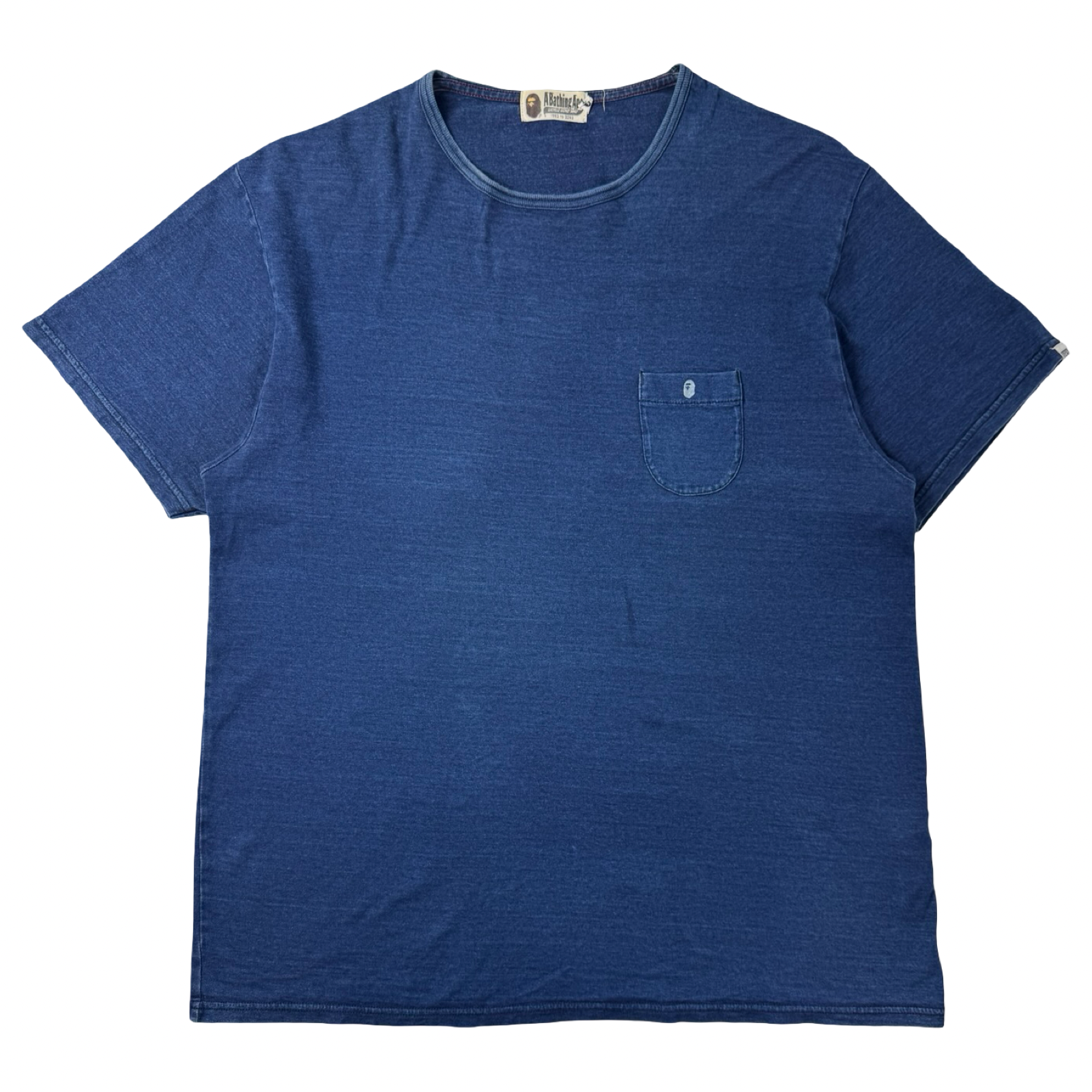 BAPE Pocket Tee Heather Blue