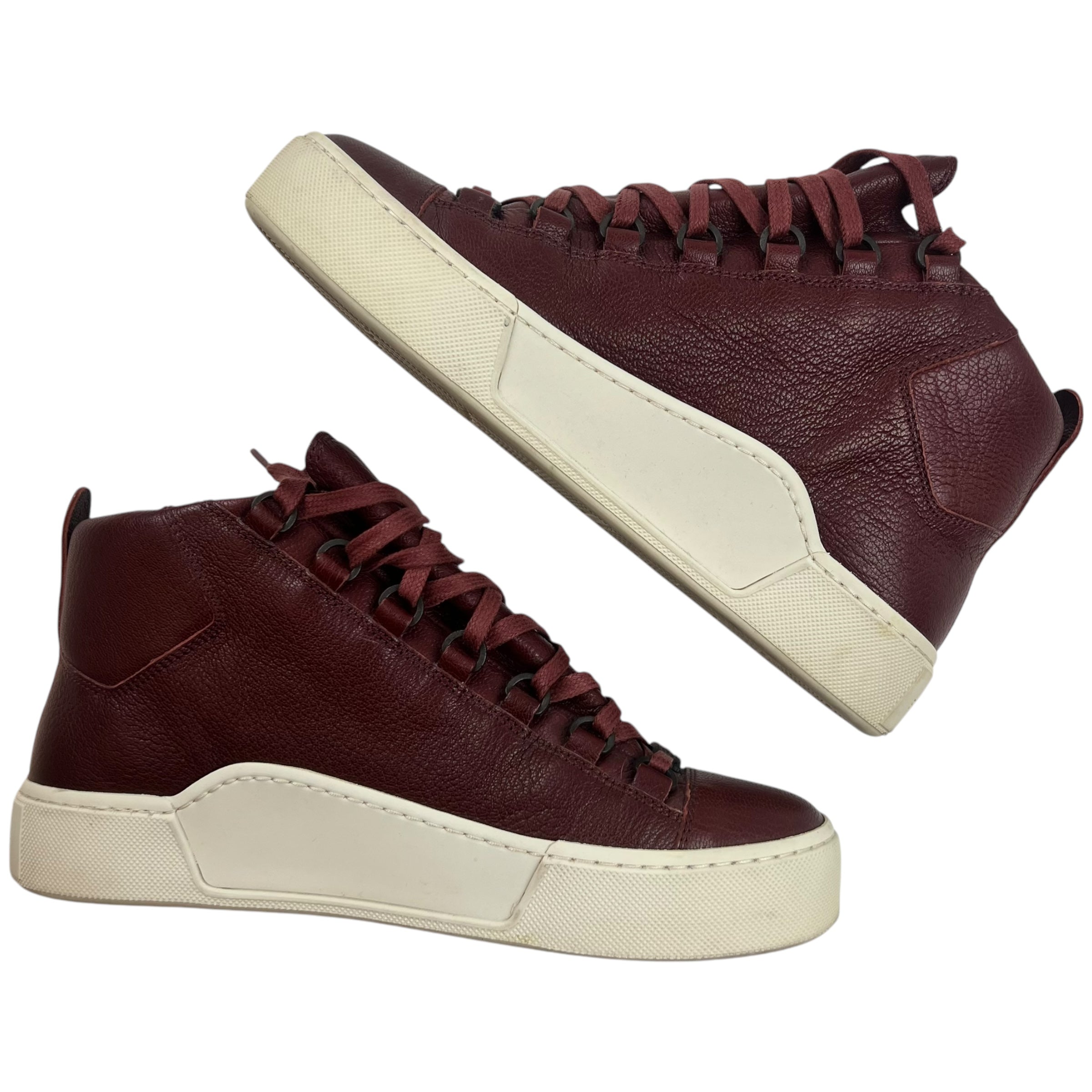 Balenciaga Arena High Maroon (Used)