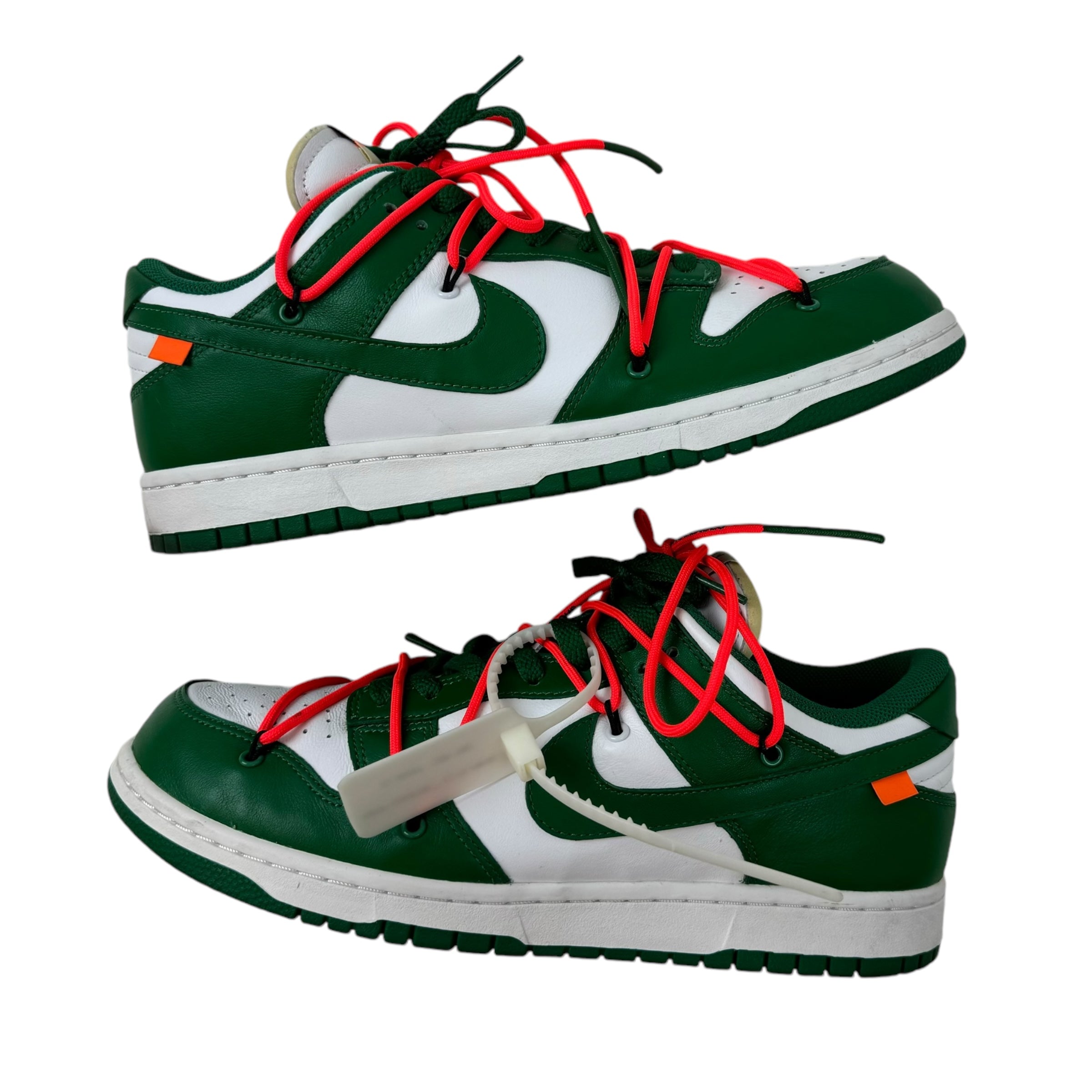 Nike X Off White Dunk Low Pine Green (Used)