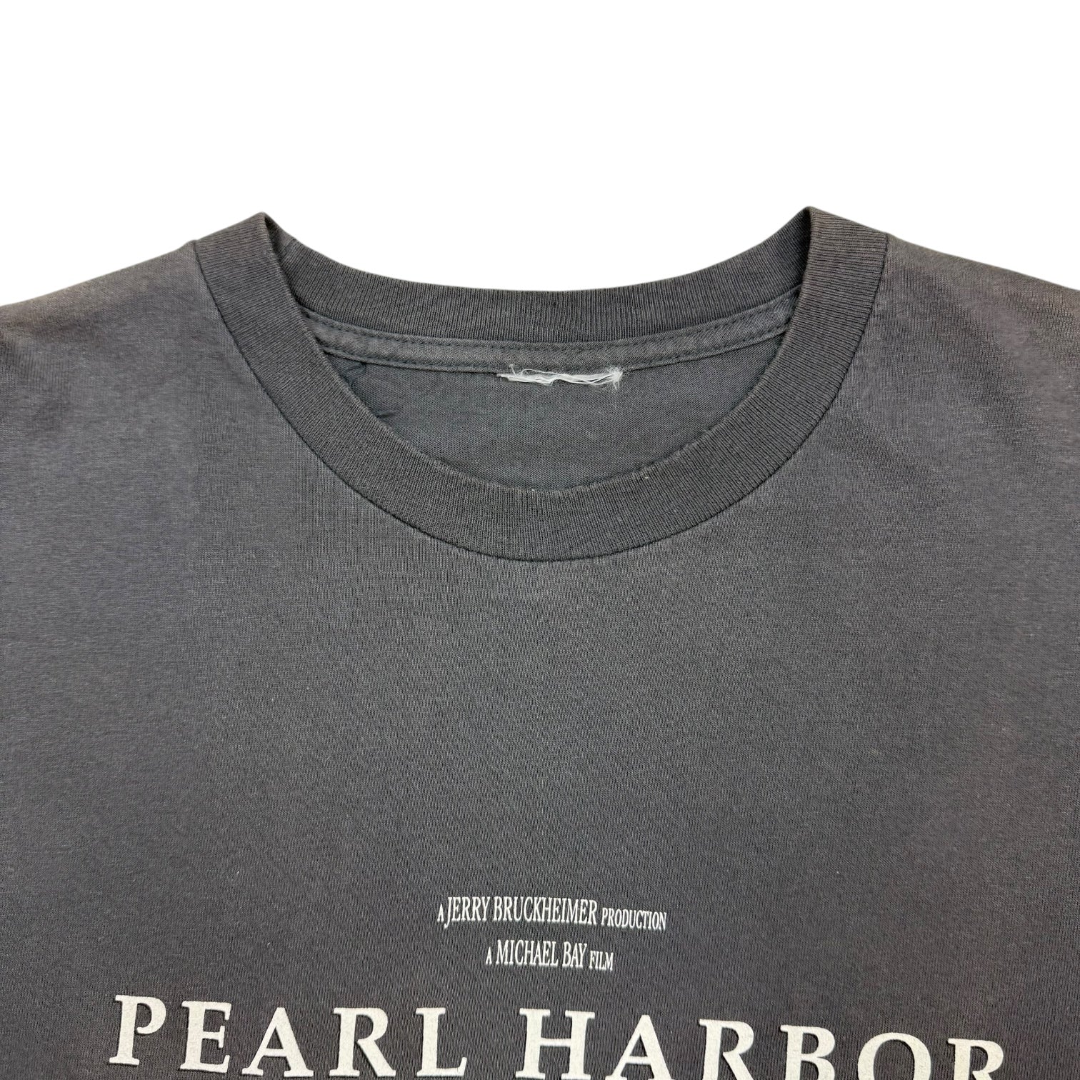 2001 Pearl Harbour Movie Promo Tee Grey