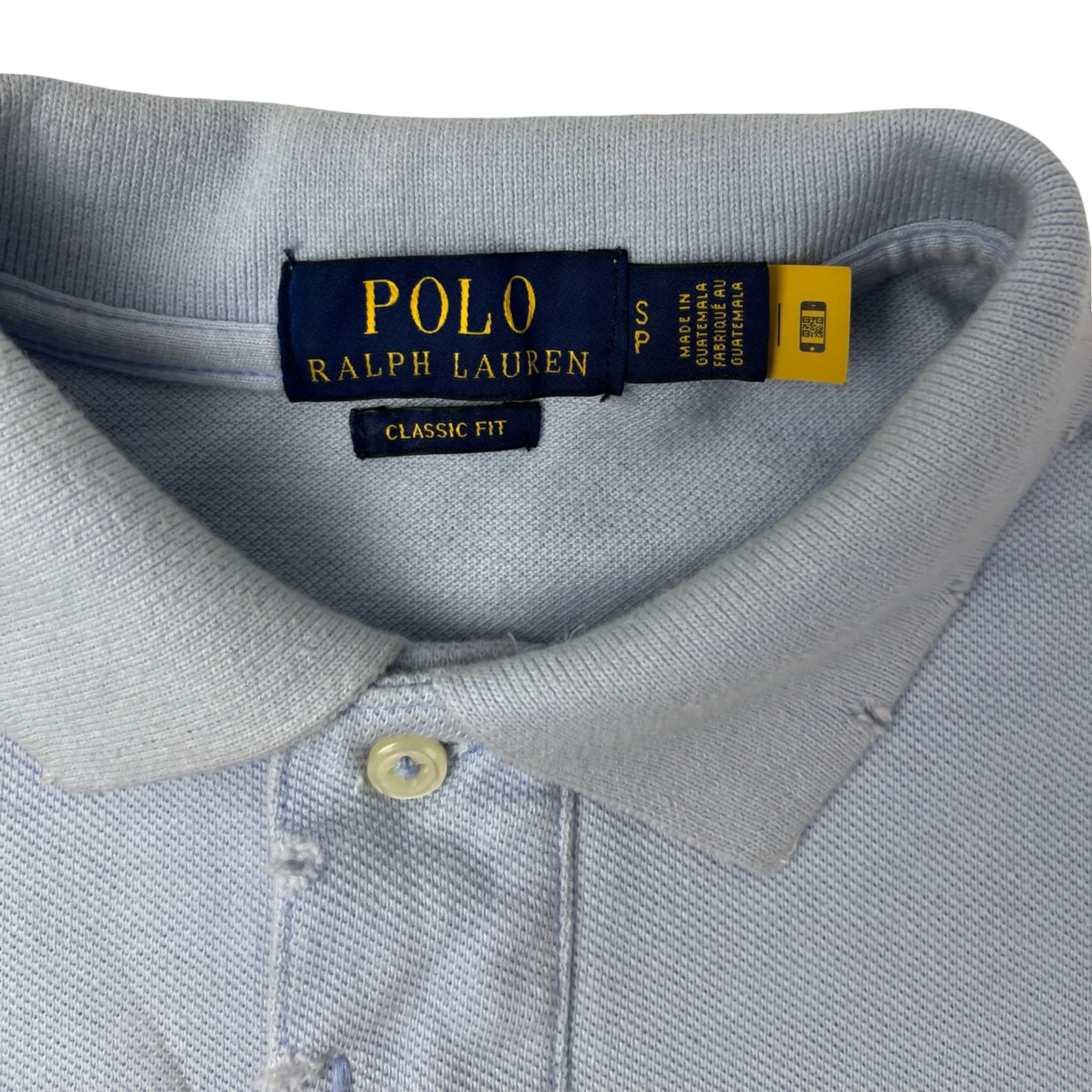 Polo Ralph Lauren Paint Splatter Polo Baby Blue