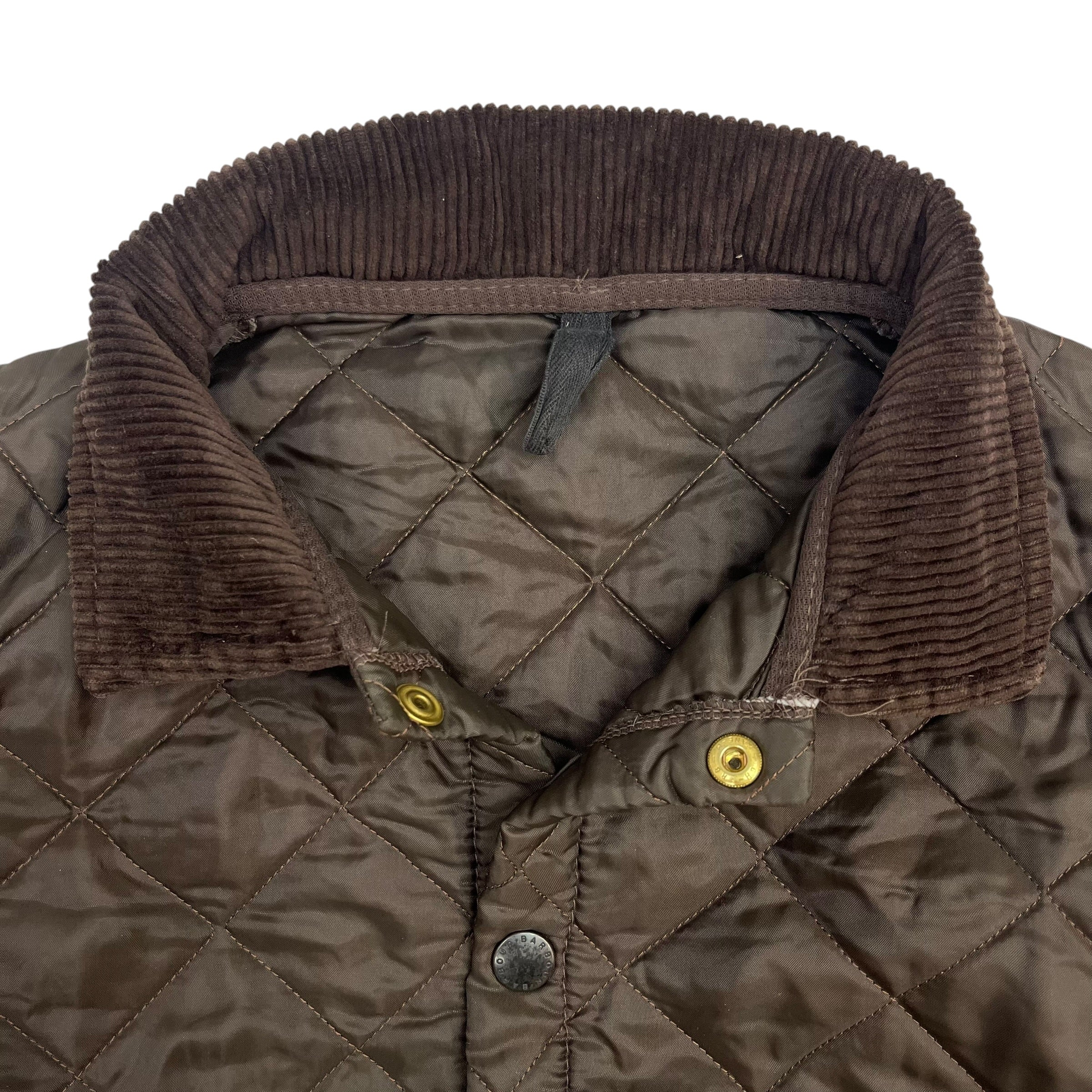 BARBOUR LIDDESDALE QUILTED JACKET BROWN