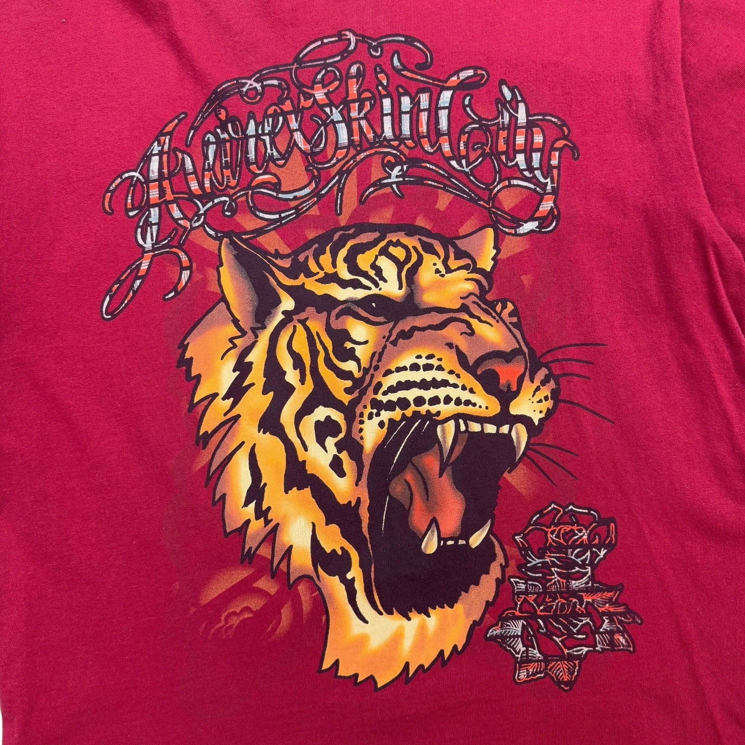 Vintage Avirex Tiger Tee Red