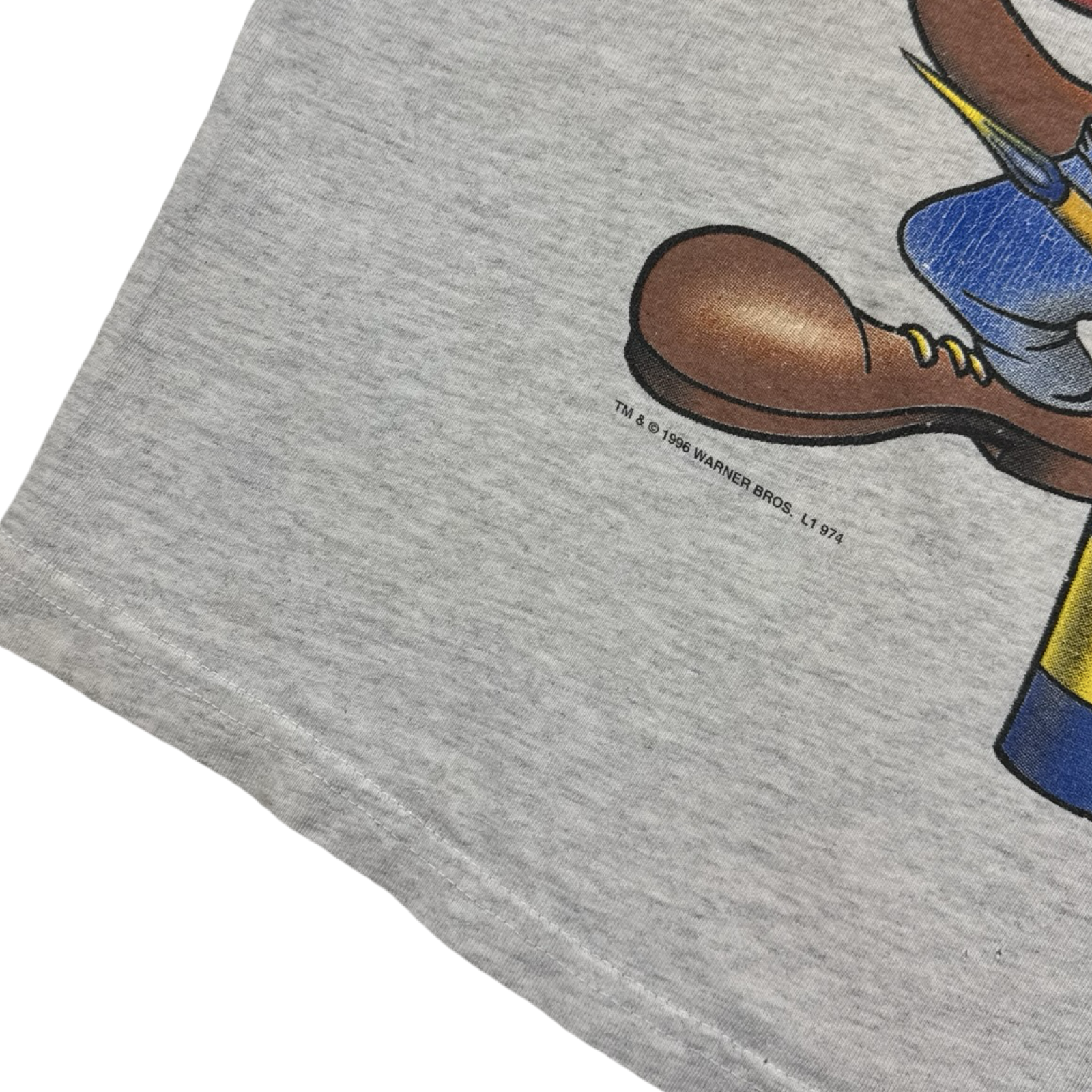 1993 Looney Tunes Taz The Mechanic Cartoon T-Shirt
