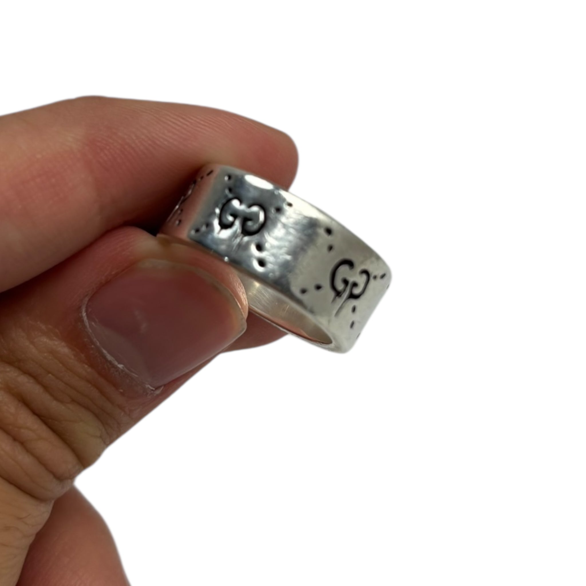 Gucci Ghost Skull Ring