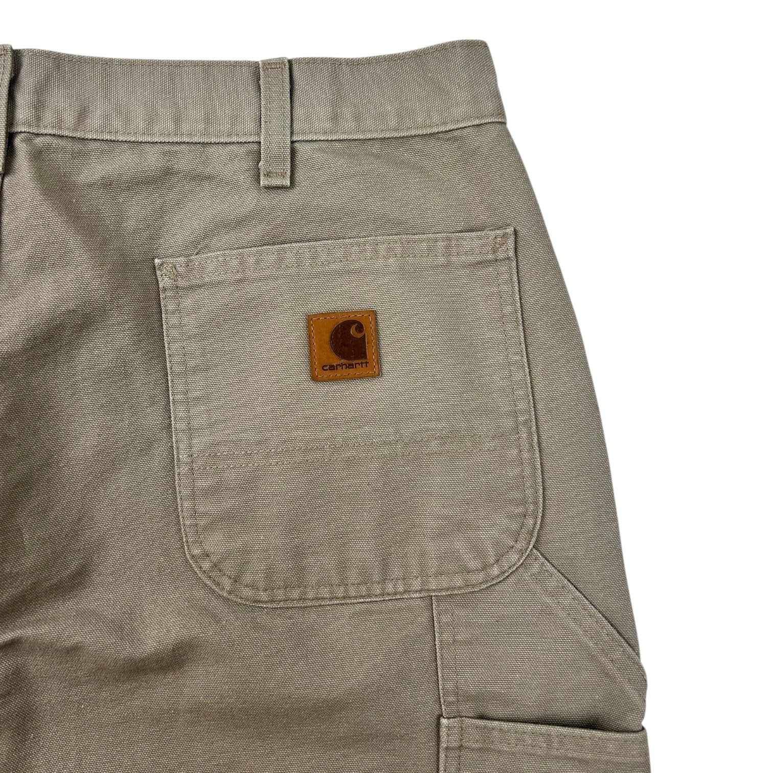 Carhartt Carpenter Workwear Pants Khaki