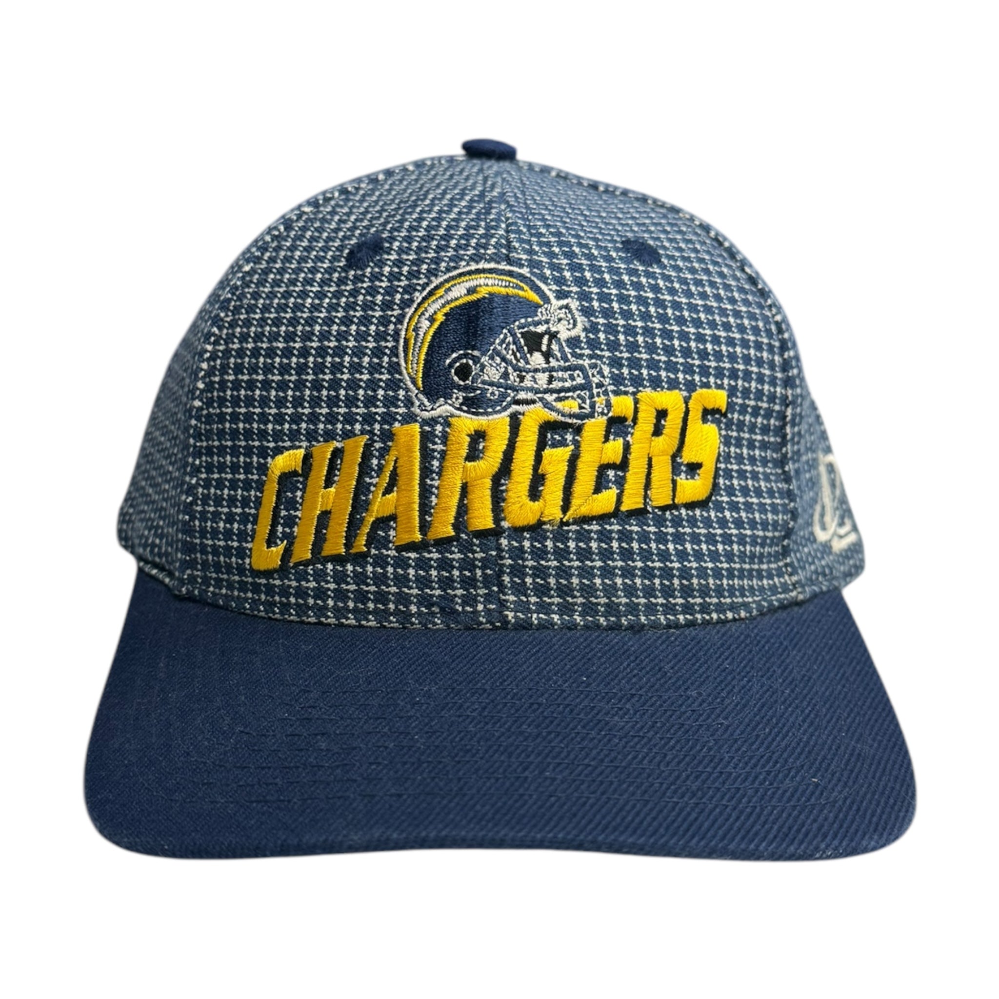 Vintage Logo Athletics Chargers Gridline Hat