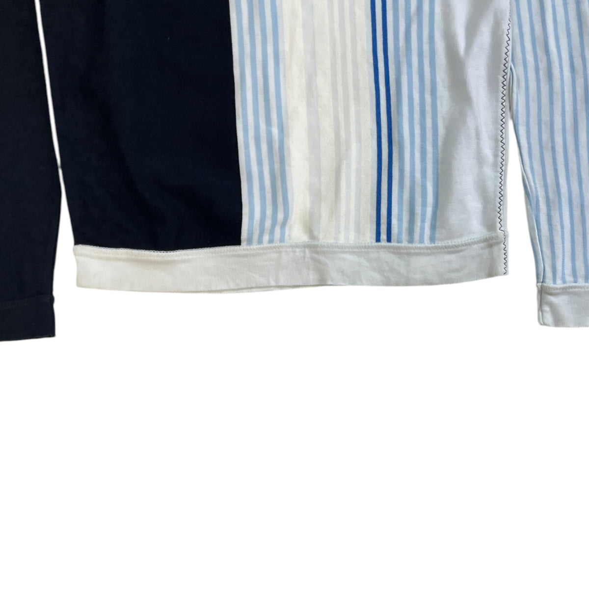 Versace Classic V2 Colorblock Striped Long-Sleeve Knit