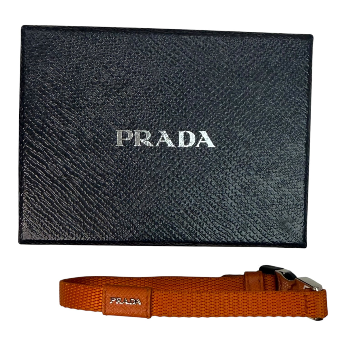 Prada Nylon Bracelet Orange