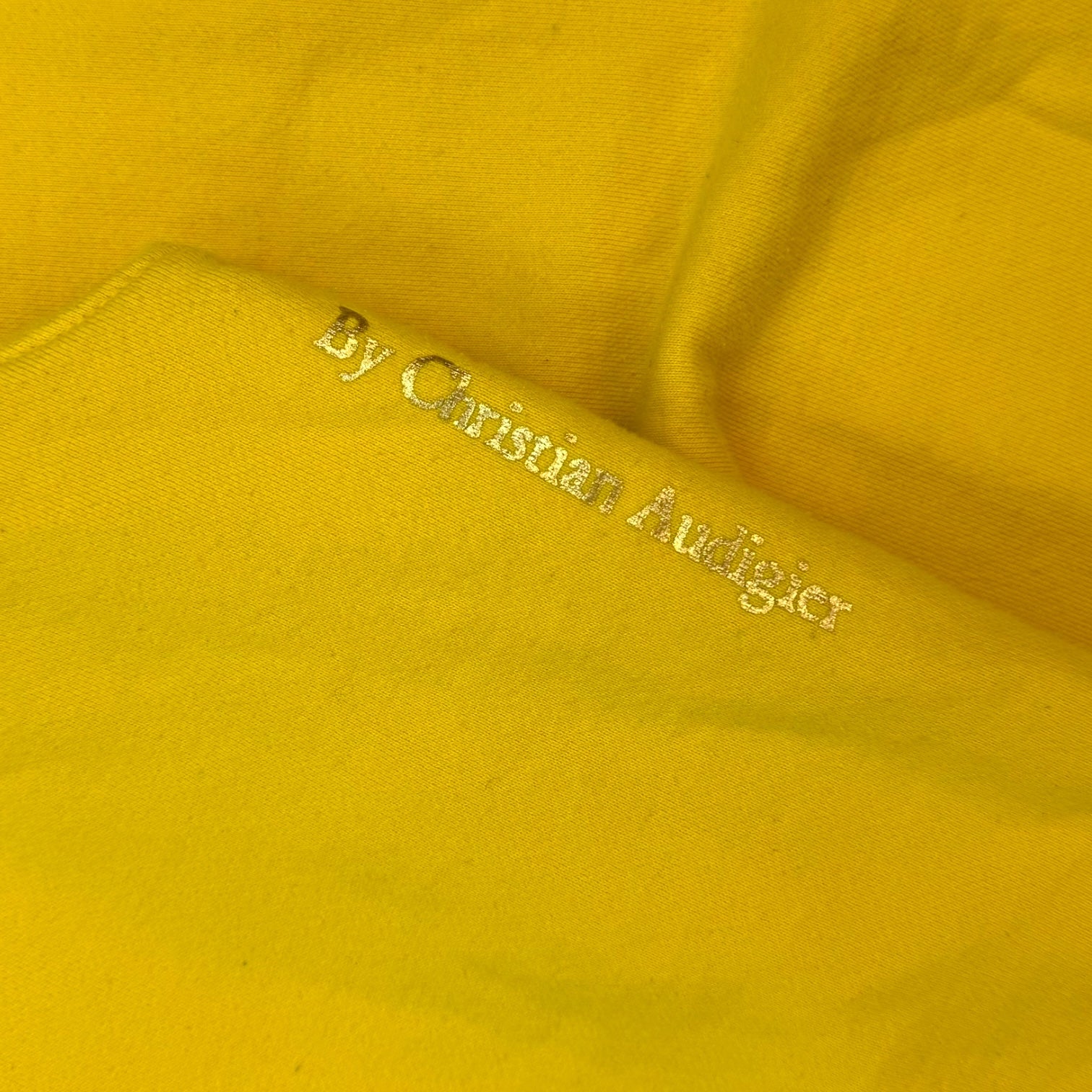 Vintage Y2K Ed Hardy By Christian Audigier Zip Up Hoodie Yellow