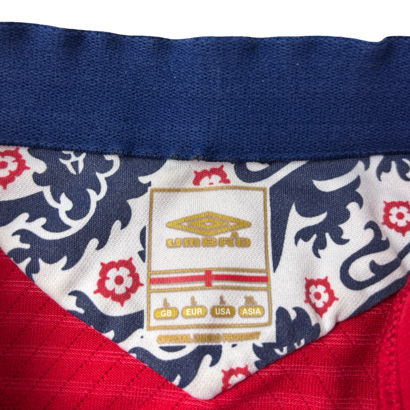 2008 Umbro England Away Soccer Jersey