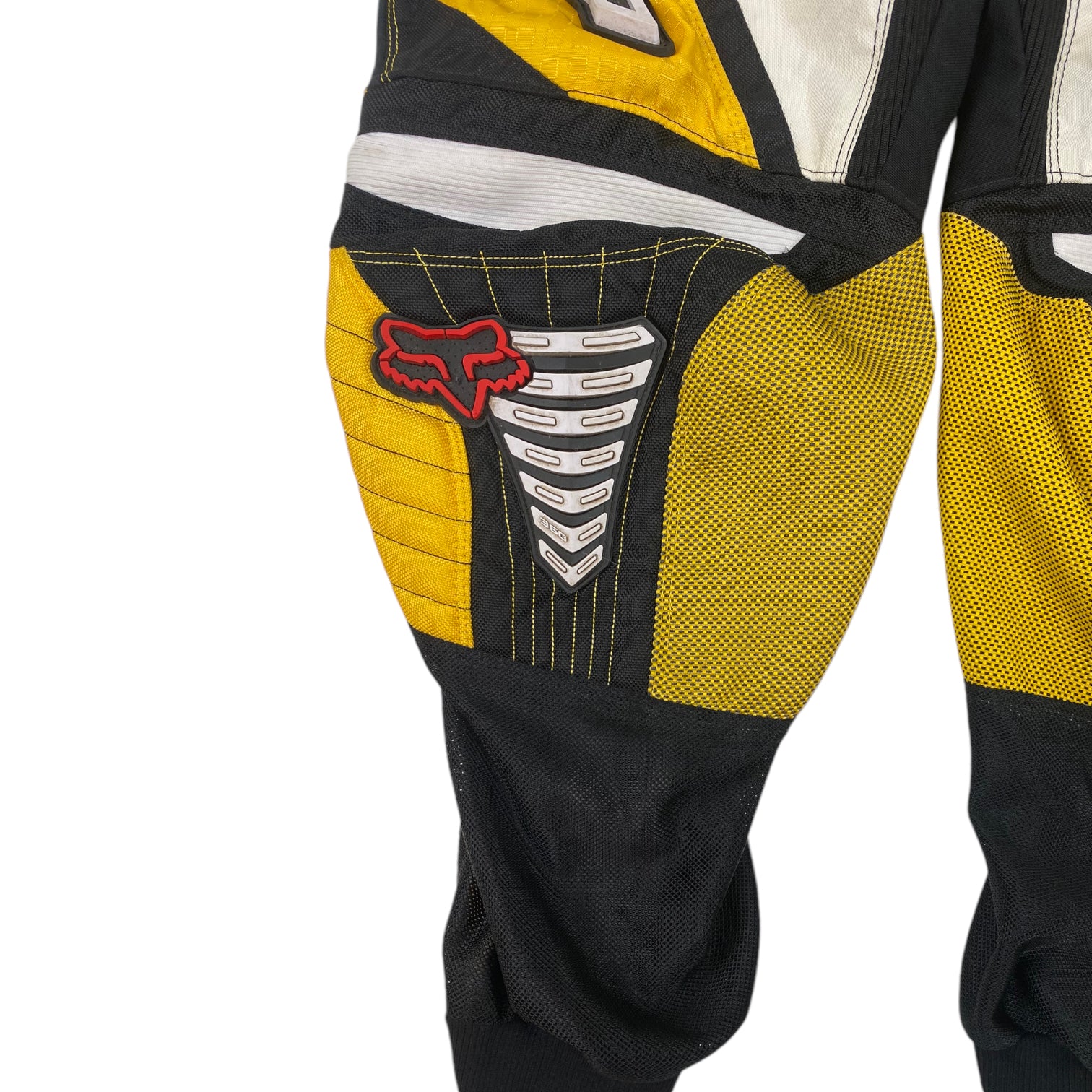 Vintage Fox Racing Motocross Pants Yellow