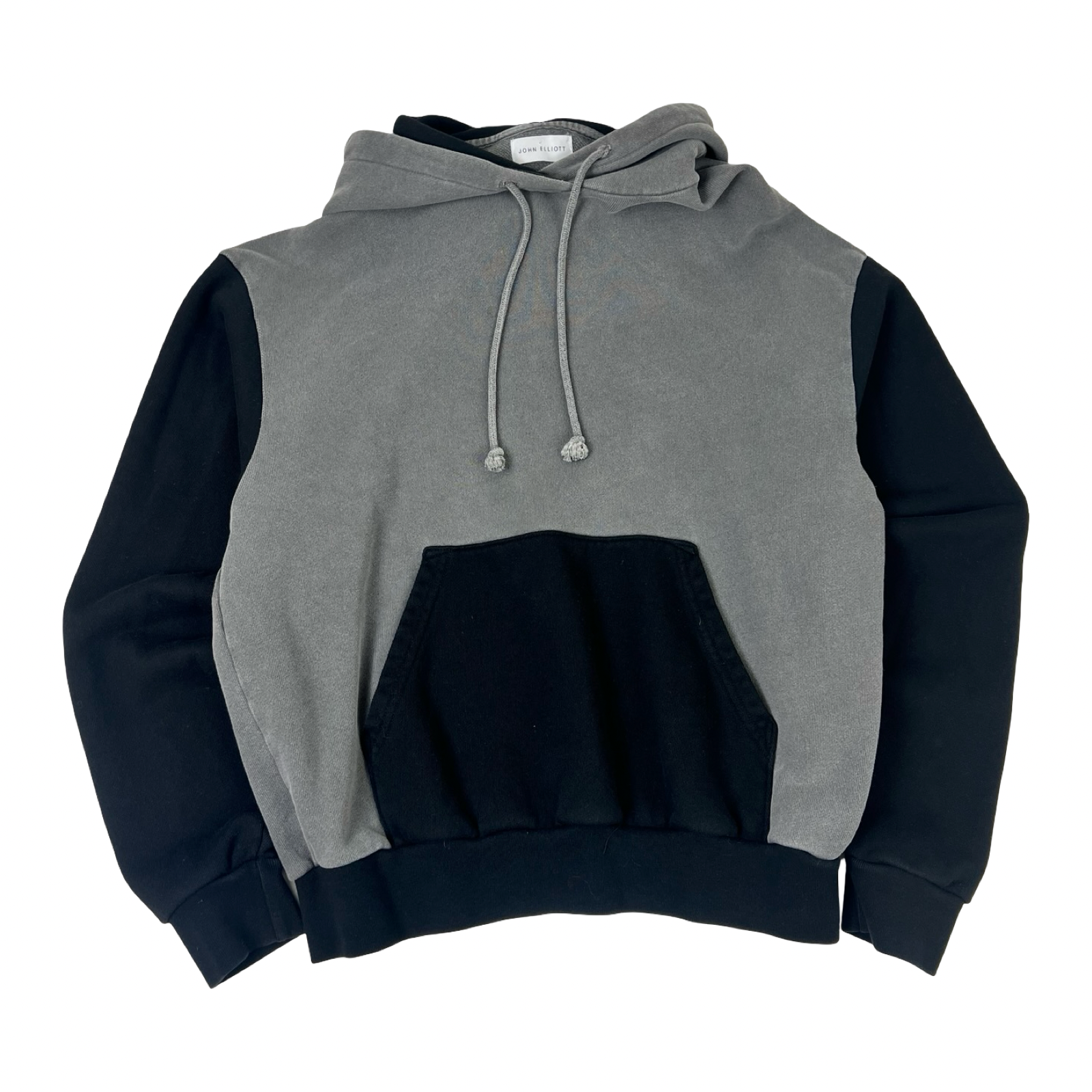(W) John Elliott 1992 Two-Tone Cotton Hoodie
