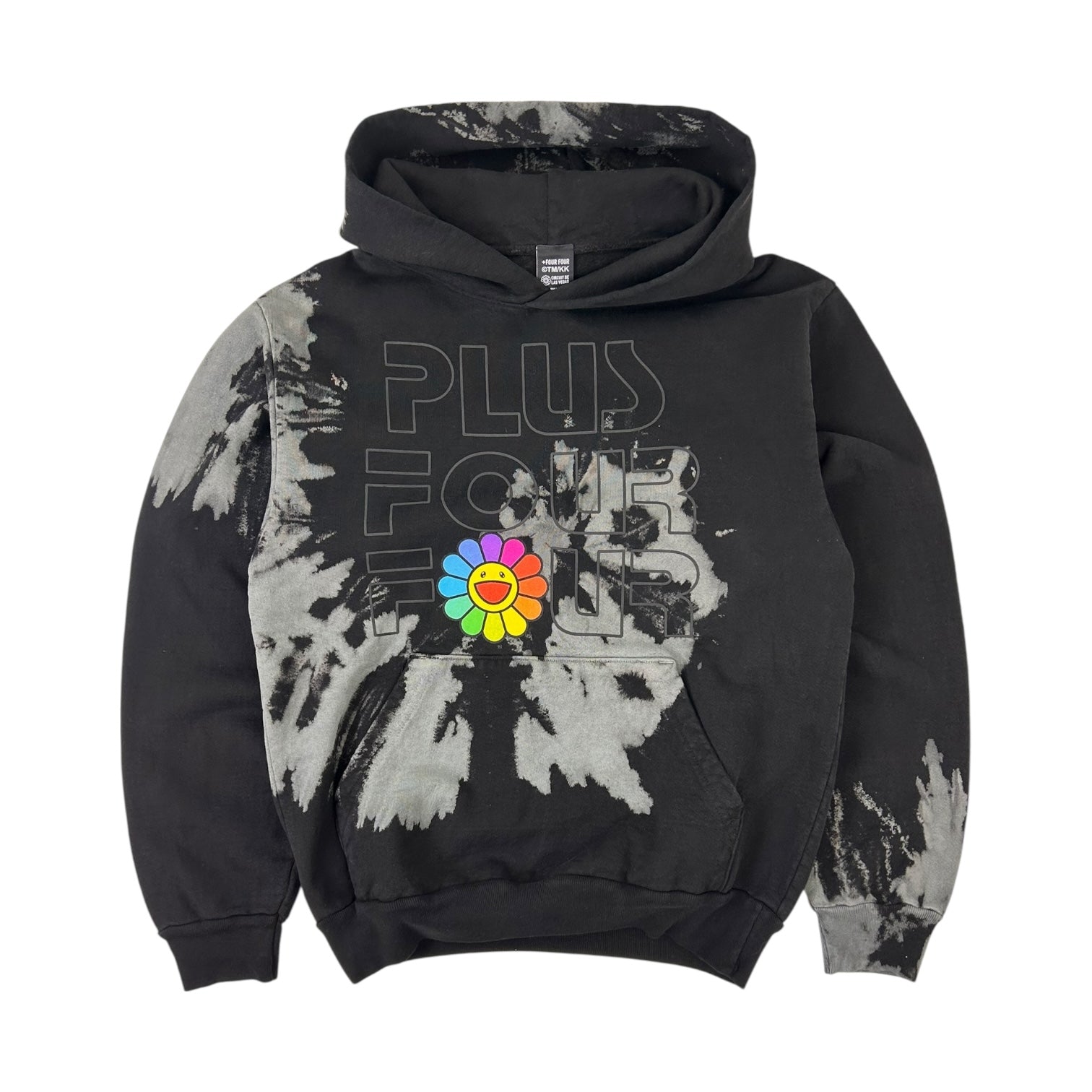 +44 X TAKASHI MURAKAMI MIND WARP HOODIE BLACK