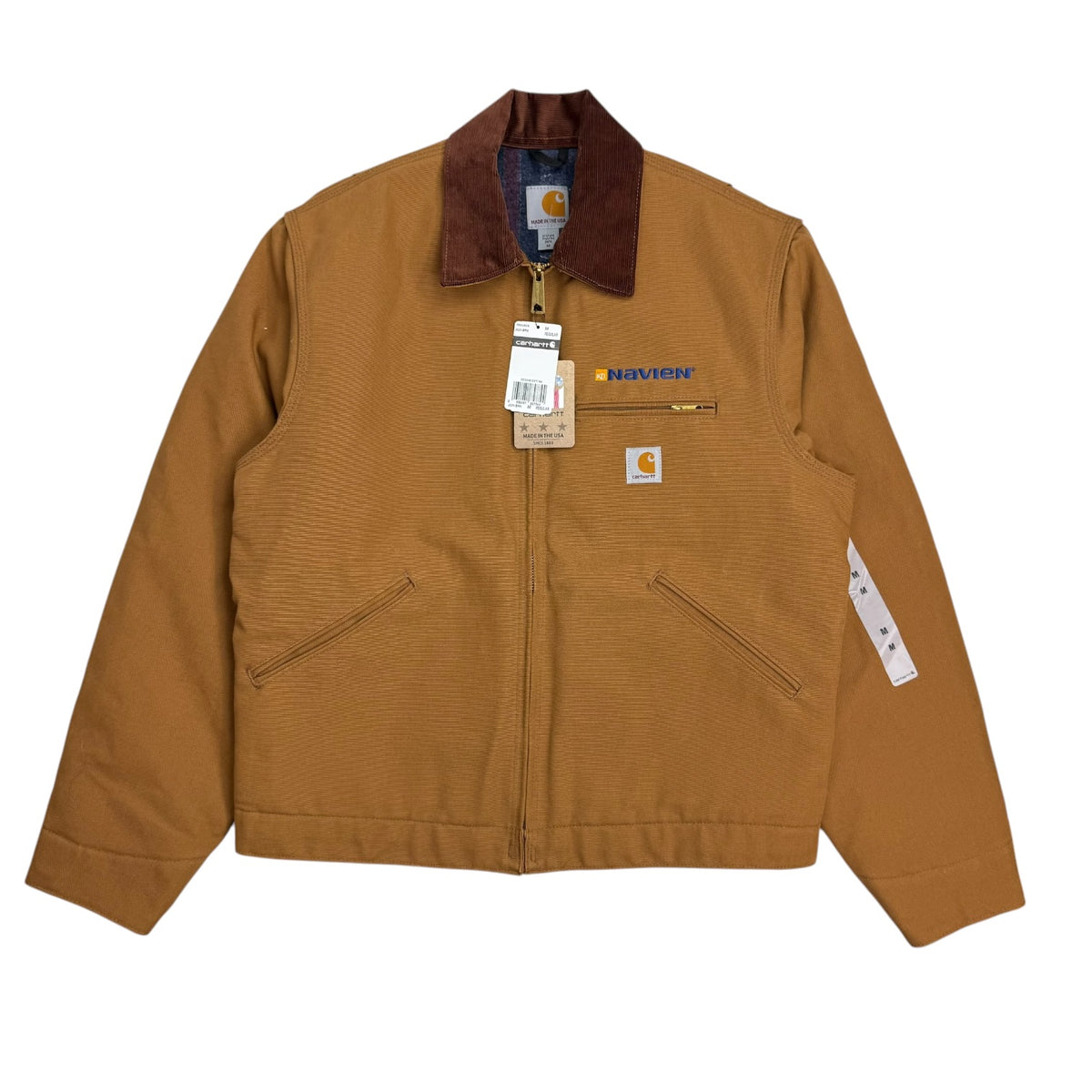 Vintage Carhartt Detroit Blanket Lined Jacket Tan