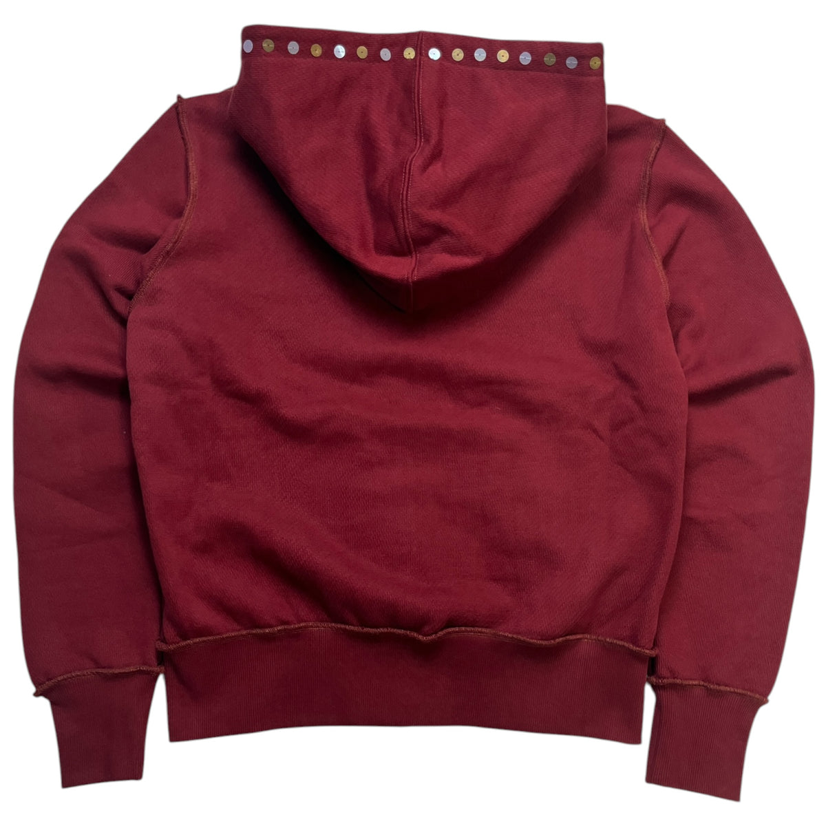 XaLWORCLO No.0 Cross Leopard Print Sequin Hoodie