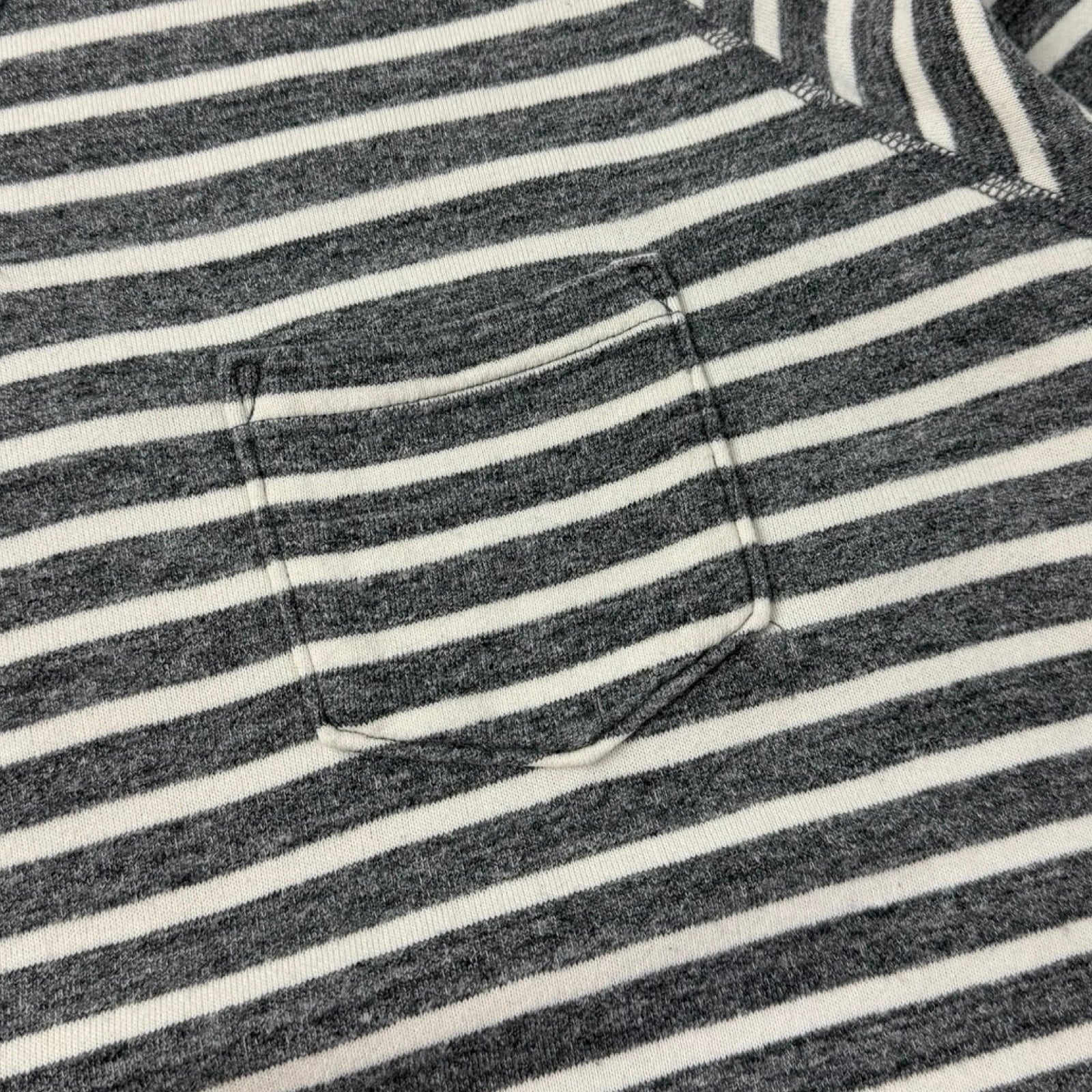 Todd Snyder x Champion Stripe Pocket Sweatshirt Grey Heather